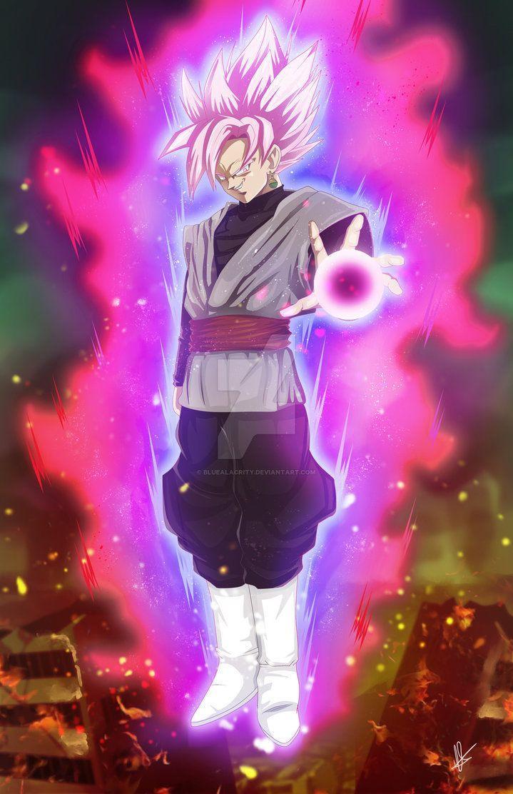 719x1112 Goku Super Saiyan God Rosé Wallpaper