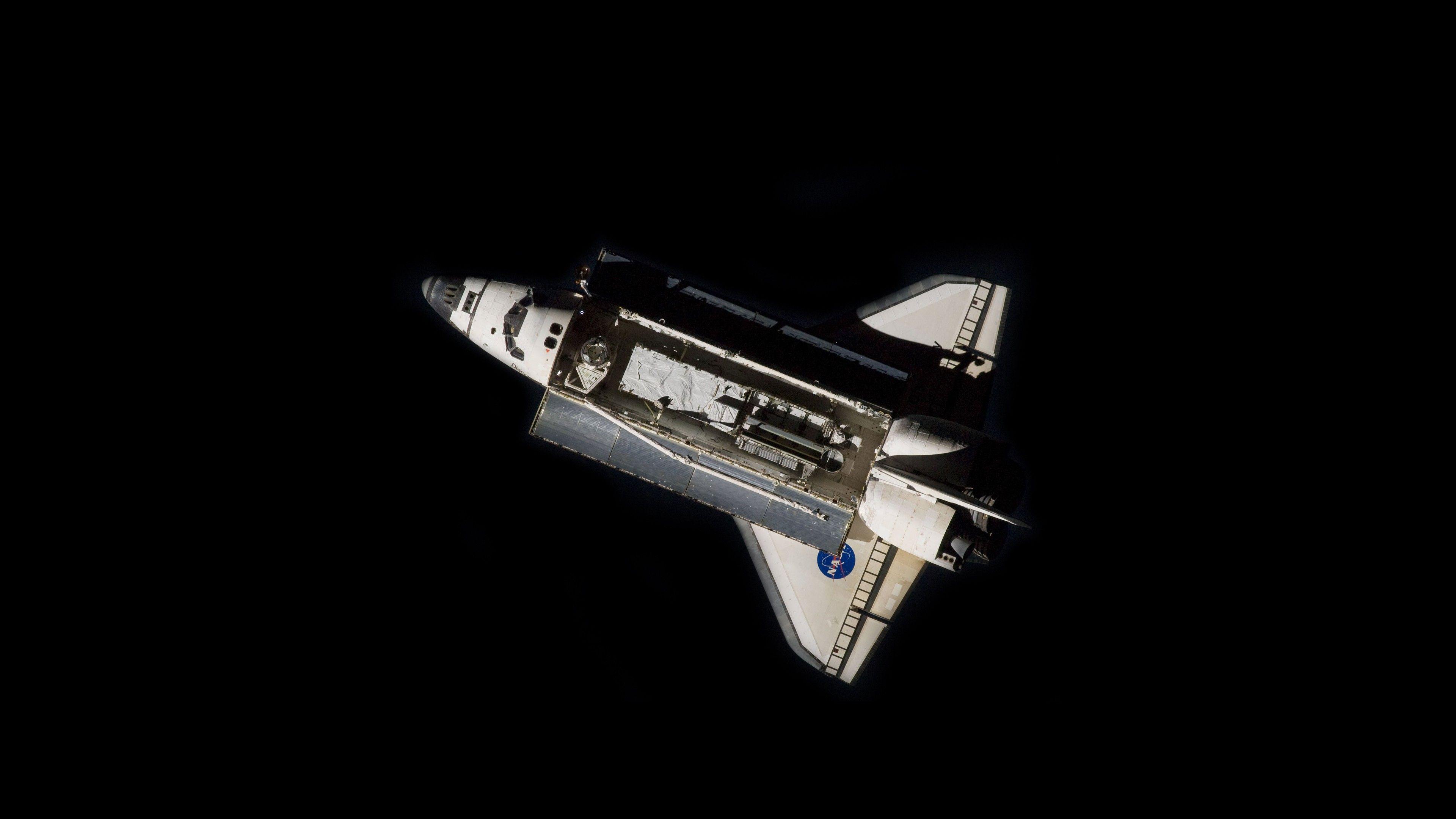 3840x2160 #NASA, #space shuttle, #minimalism, #space, wallpaper. Mocah.org HD Desktop Wallpaper