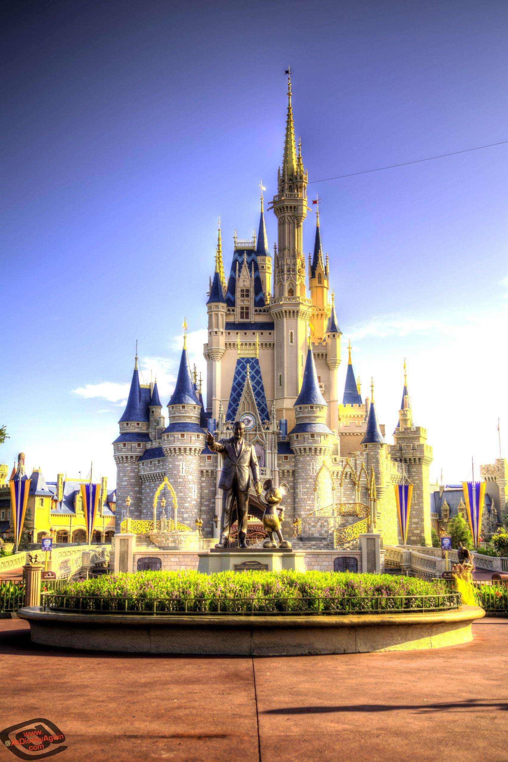 1706x2560 Disney World Cinderella Castle Wallpaper