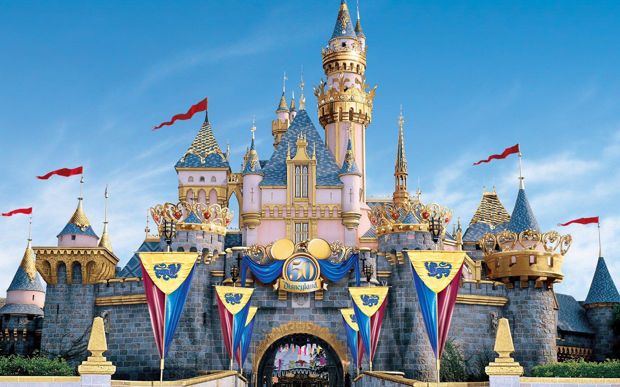 2560x1600 Disneyland Castle Wallpaper. Desktop Background