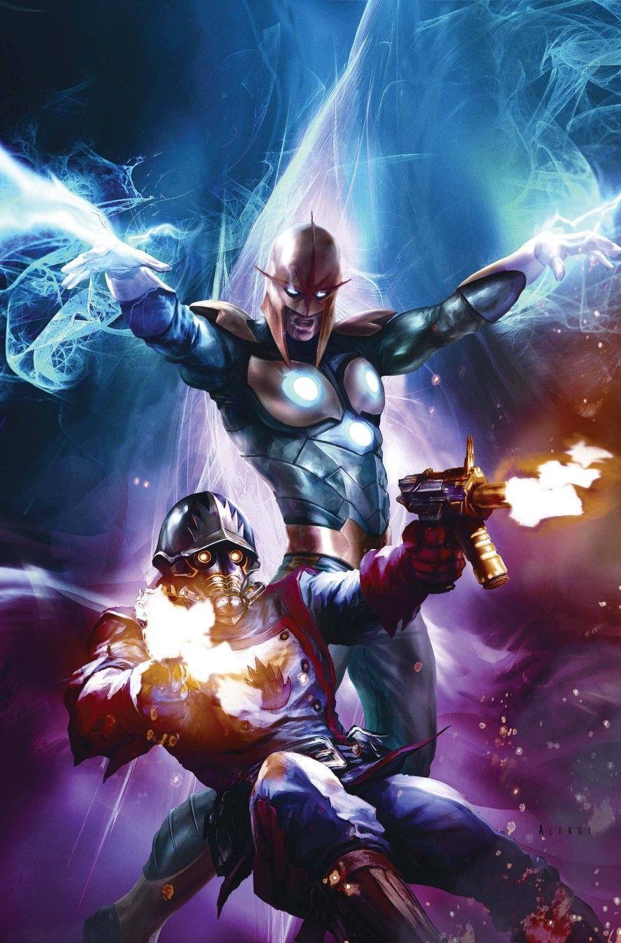 889x1350 Nova And Star Lord By Aleksi Briclot. #nova #starlord #guardiansofthegalaxy #marvel #mcu #comics #superhero #artwork #wallpap. Comics, Marvel Superheroes, Marvel