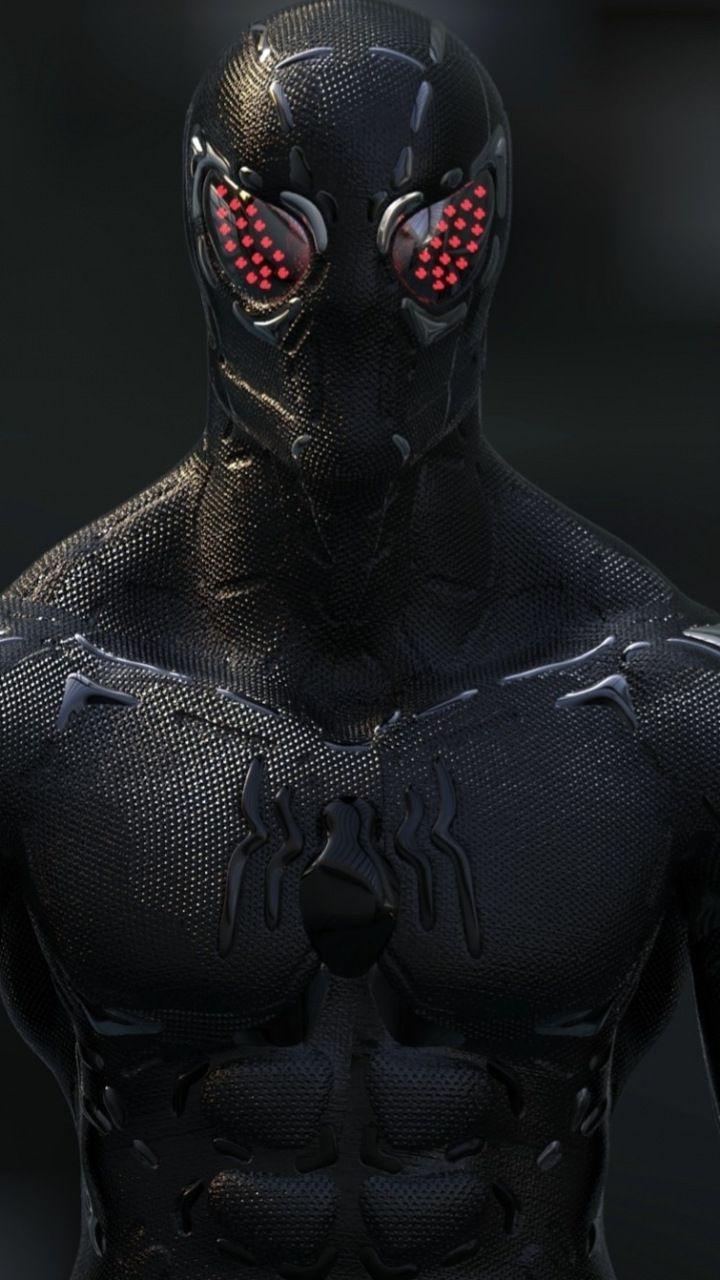 720x1280 Black, Spider Man, Artwork, 720x1280 Wallpaper. Spiderman Artwork, Black Spiderman, Marvel Spiderman