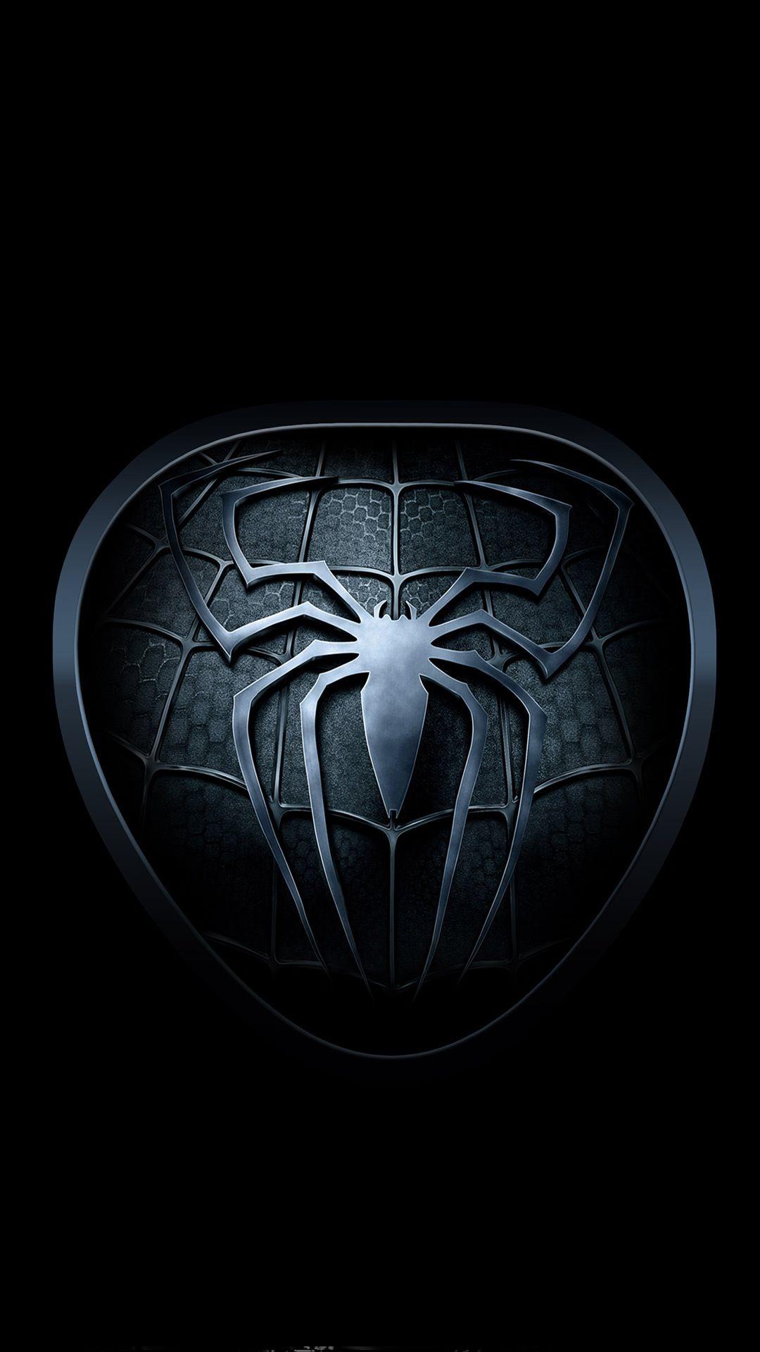 1080x1920 Android Smart Phone Wallpaper Man Black Spider HD Wallpaper