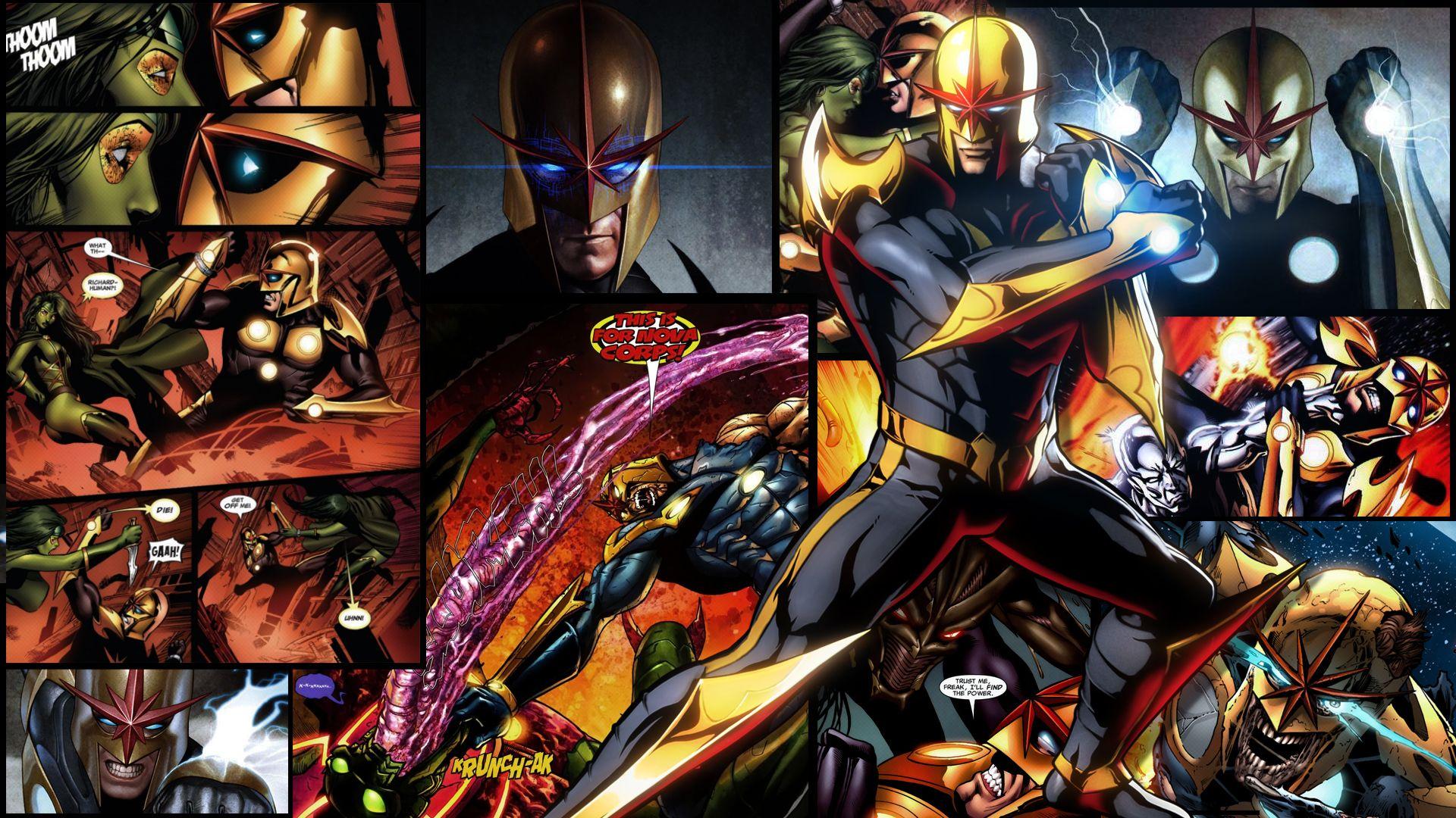 1920x1080 Marvel Comics Nova Marvel Comics Wallpaper:1920x1080