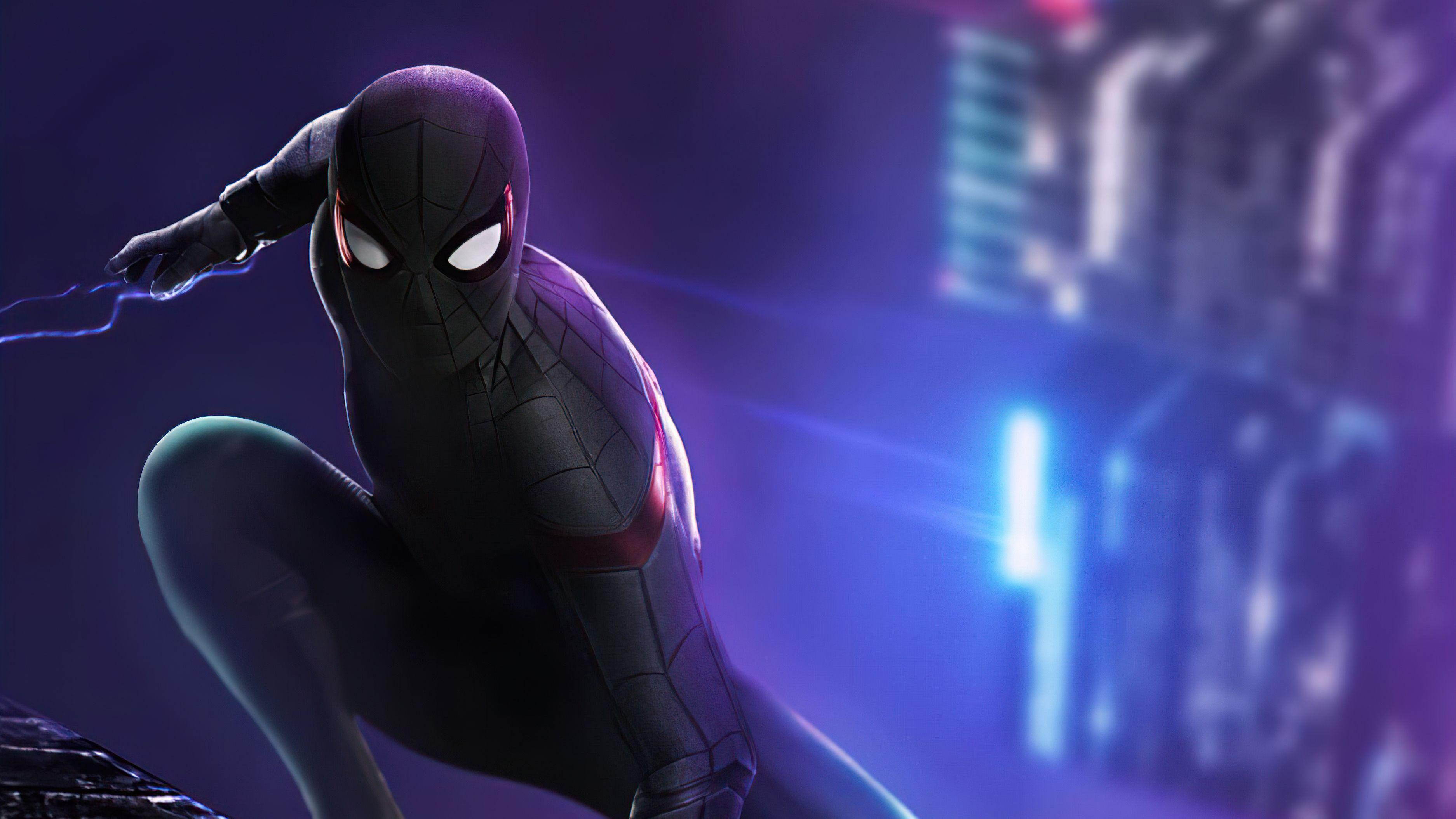 3748x2109 Black Spider Man Suit 4k, HD Superheroes, 4k Wallpaper, Image, Background, Photo and Picture
