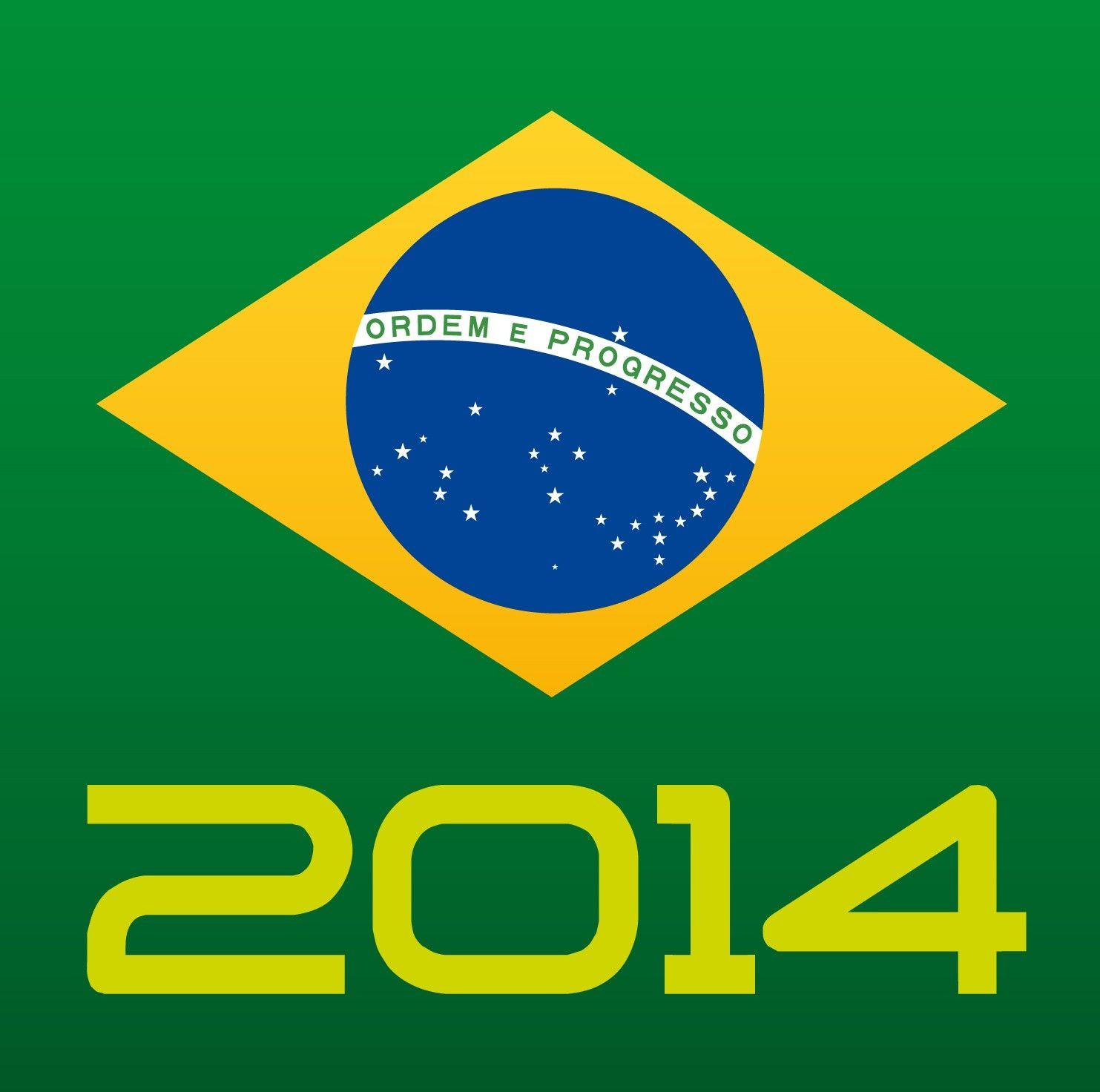 1483x1472 Flag of Brazil 2014 World Cup