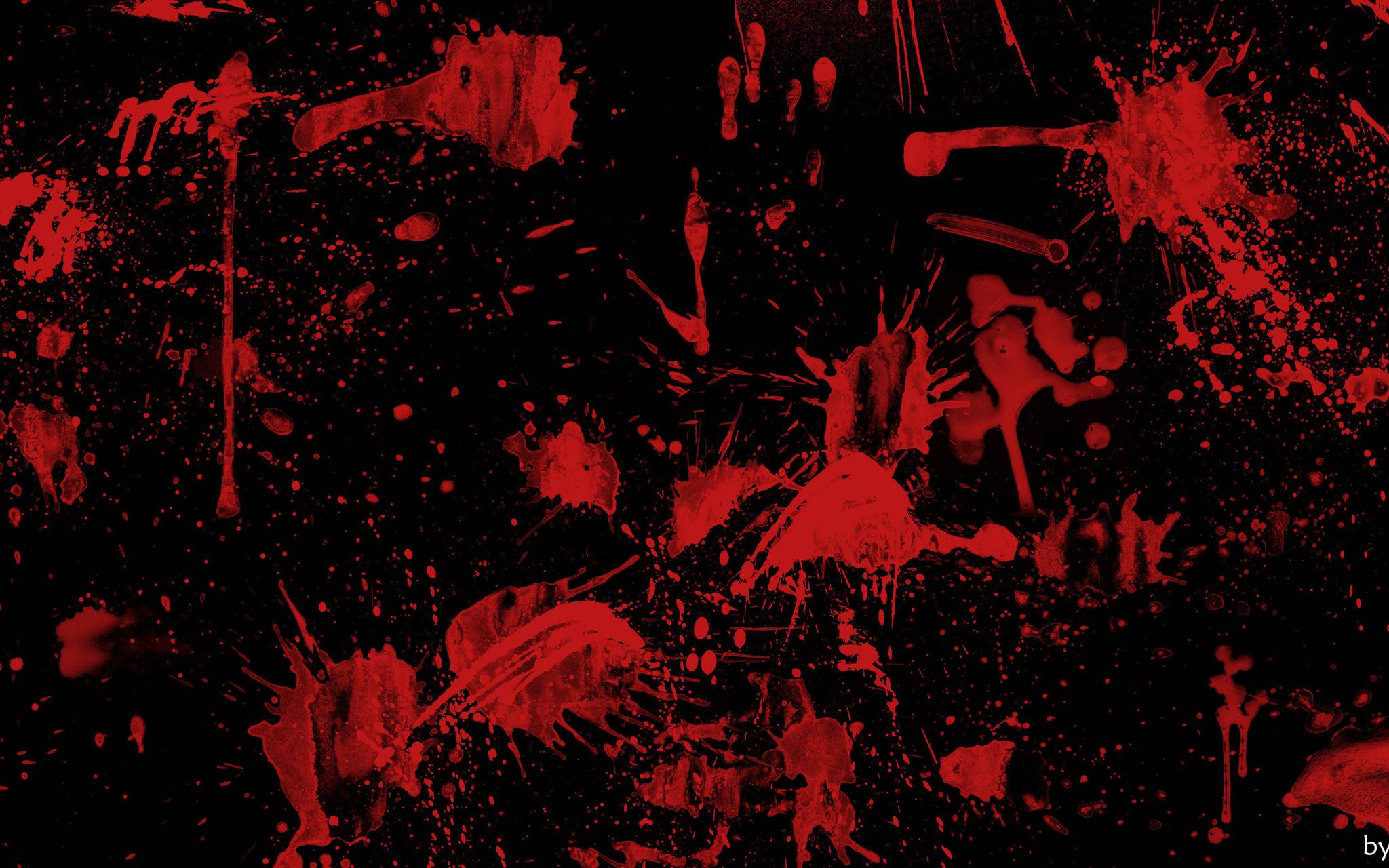 2048x1280 Blood Spatter wallpaper