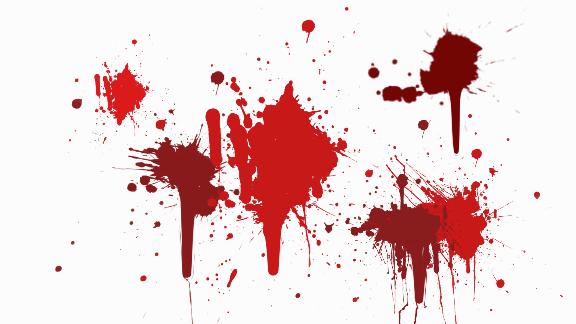 1920x1080 Blood splatter animation Motion Background