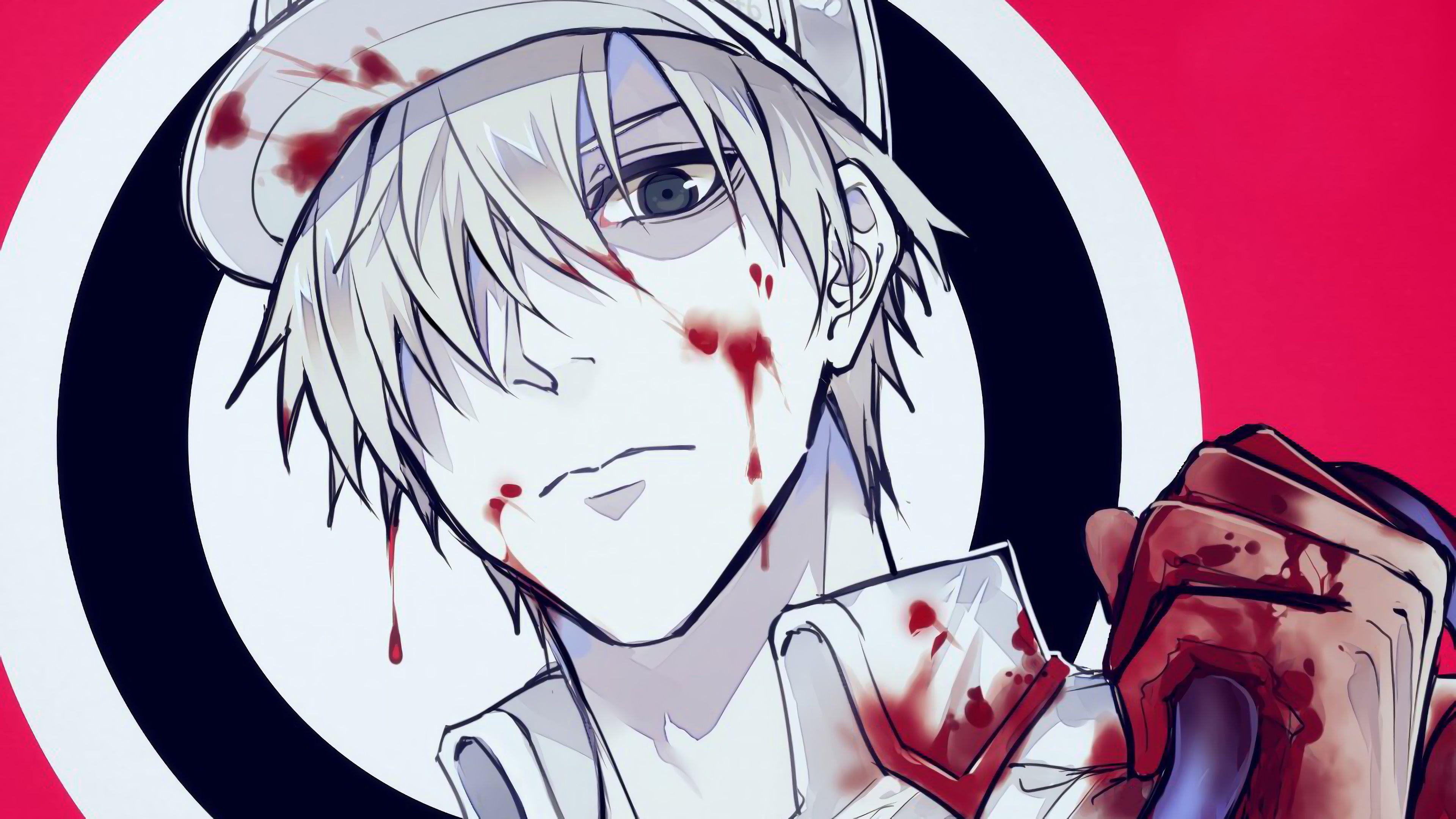 3840x2160 White Blood Cell 4K 8K HD Cells at Work! (Hataraku Saibou) Wallpaper