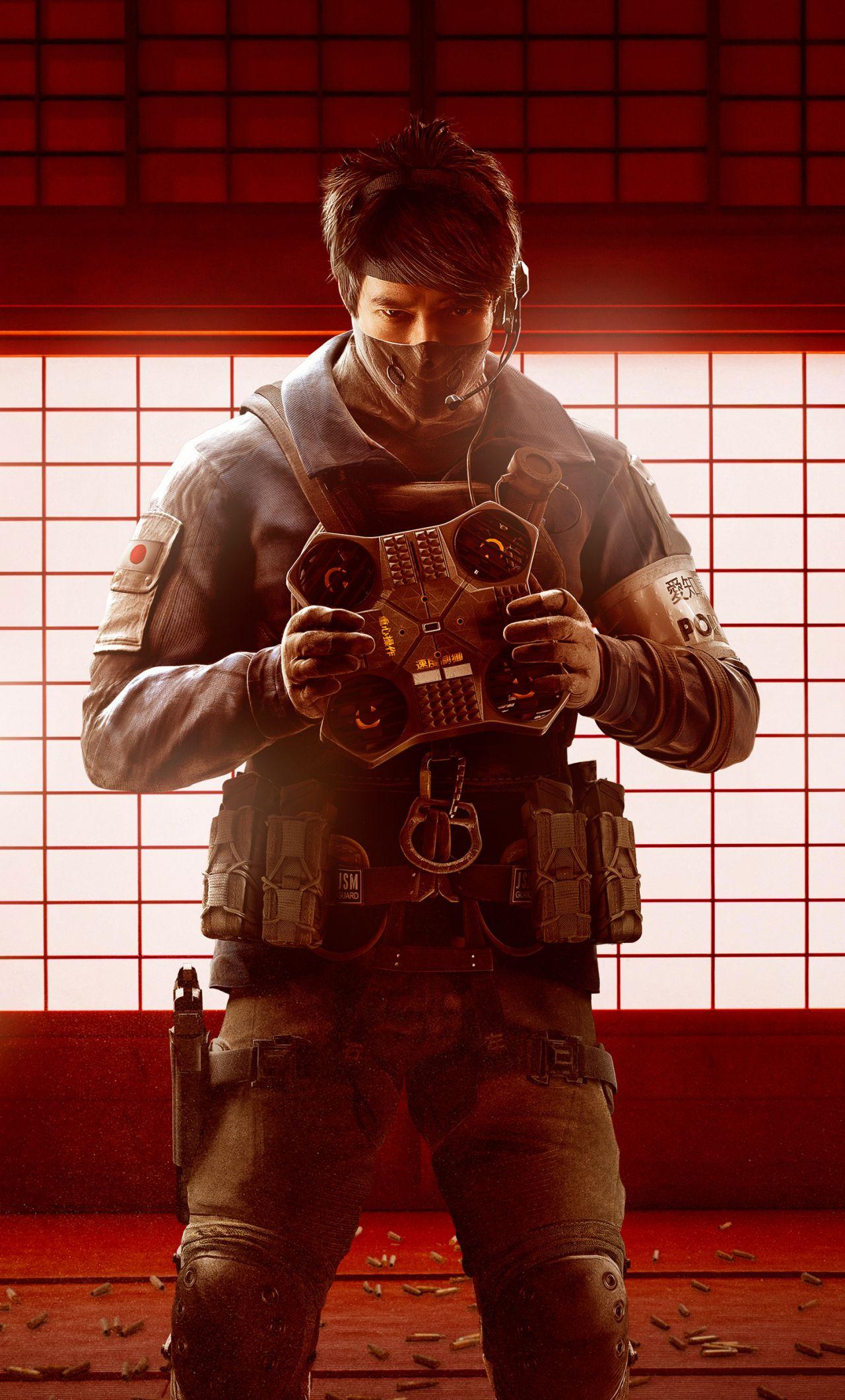 1280x2120 Download 1280x2120 wallpaper echo, tom clancy's rainbow six siege, game, iphone 6 plus, 1280x2120 HD image, background, 851