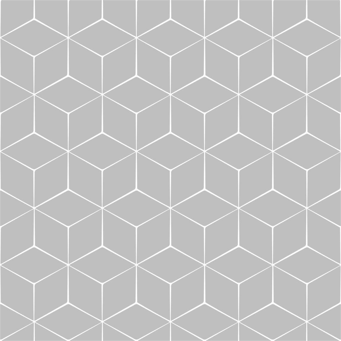 1140x1140 Hexagon pattern peel and stick wallpaper