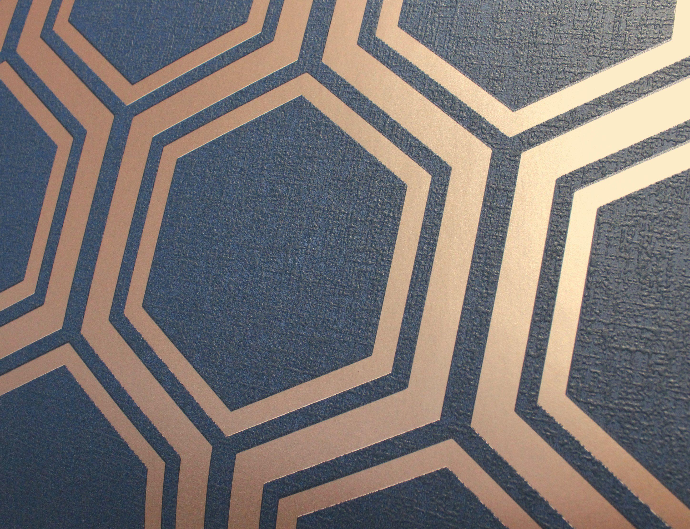 Gold Hexagon Wallpapers - Top Free Gold Hexagon Backgrounds