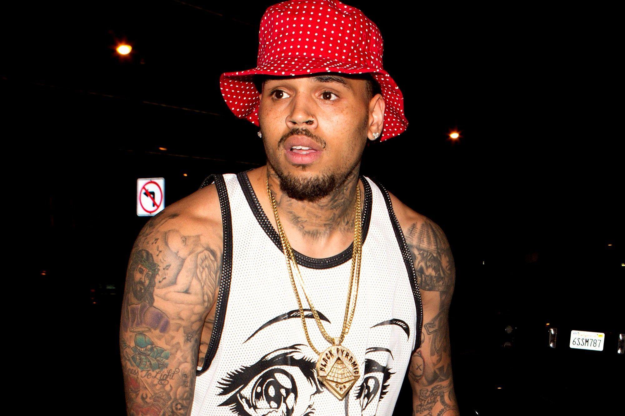 chris brown wall to wall vest