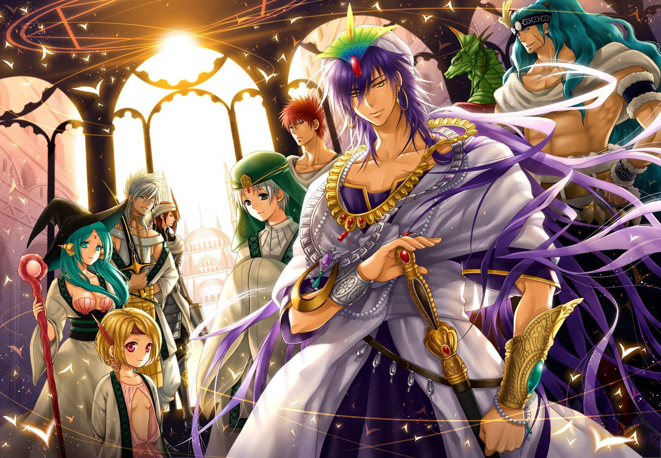 2300x1593 Anime: The Labyrinth Of Magic Wallpaper. Anime magi, Magi kingdom of magic, Magi