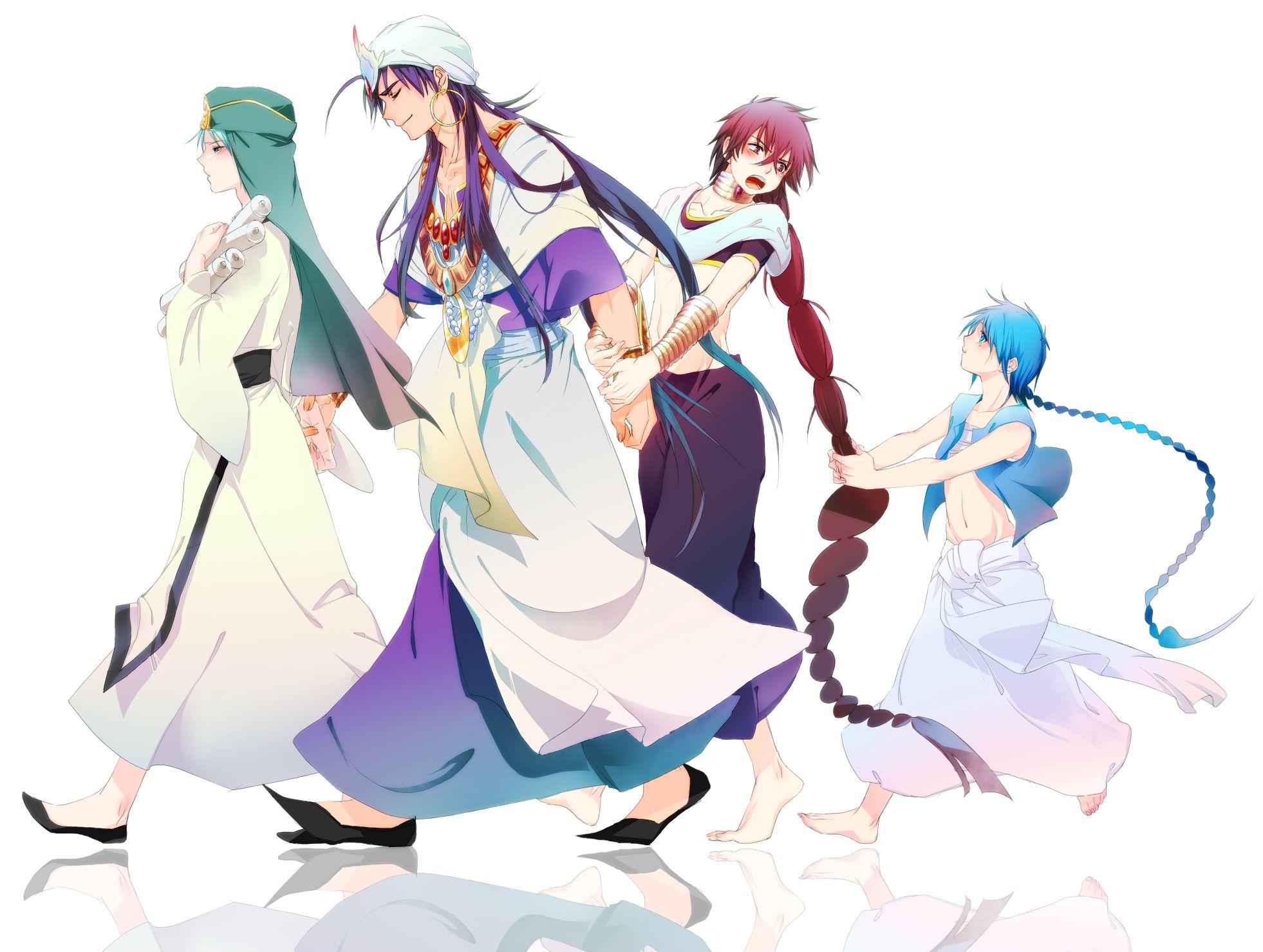 1962x1479 Title Anime Magi Background HD Wallpaper