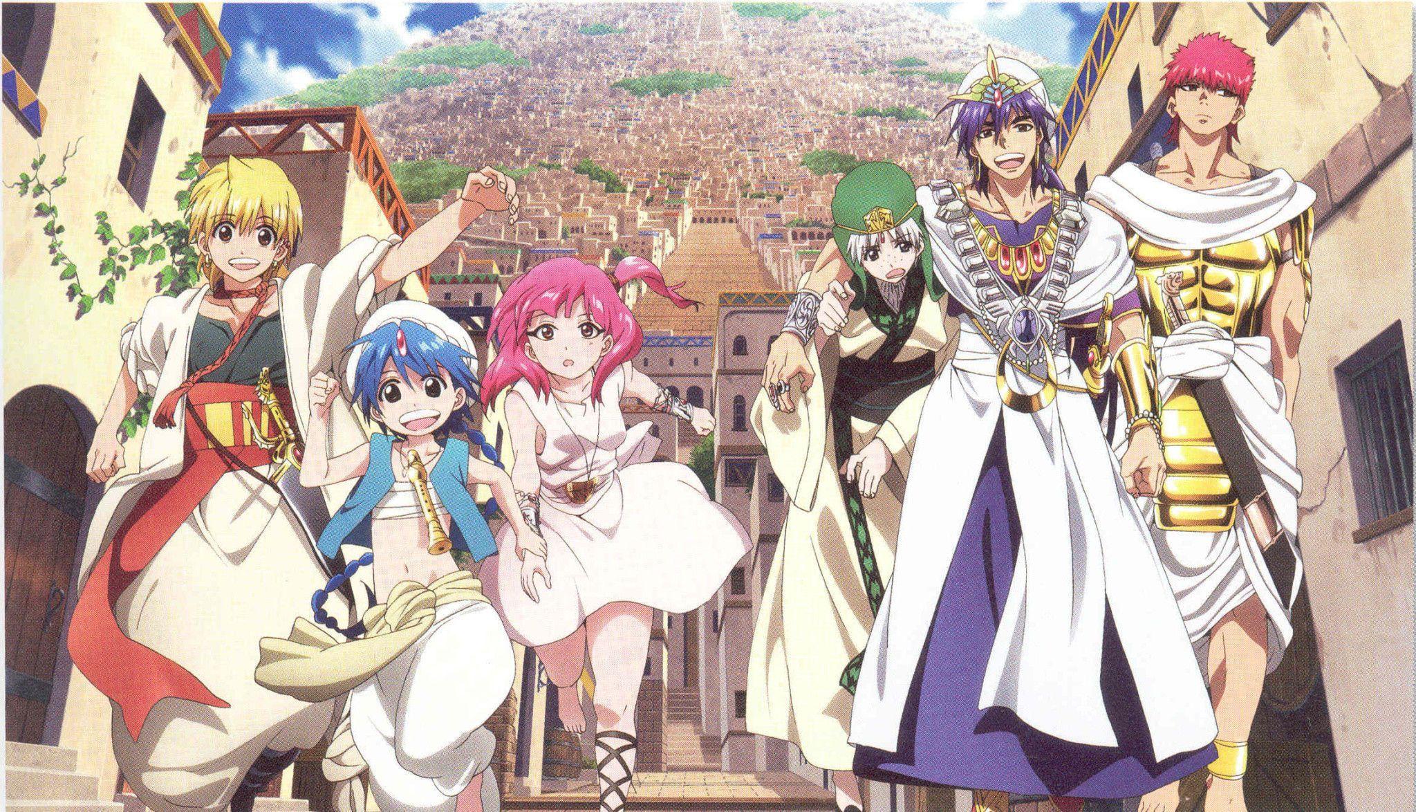 2048x1174 Magi: The Labyrinth of Magic Wallpaper 2020