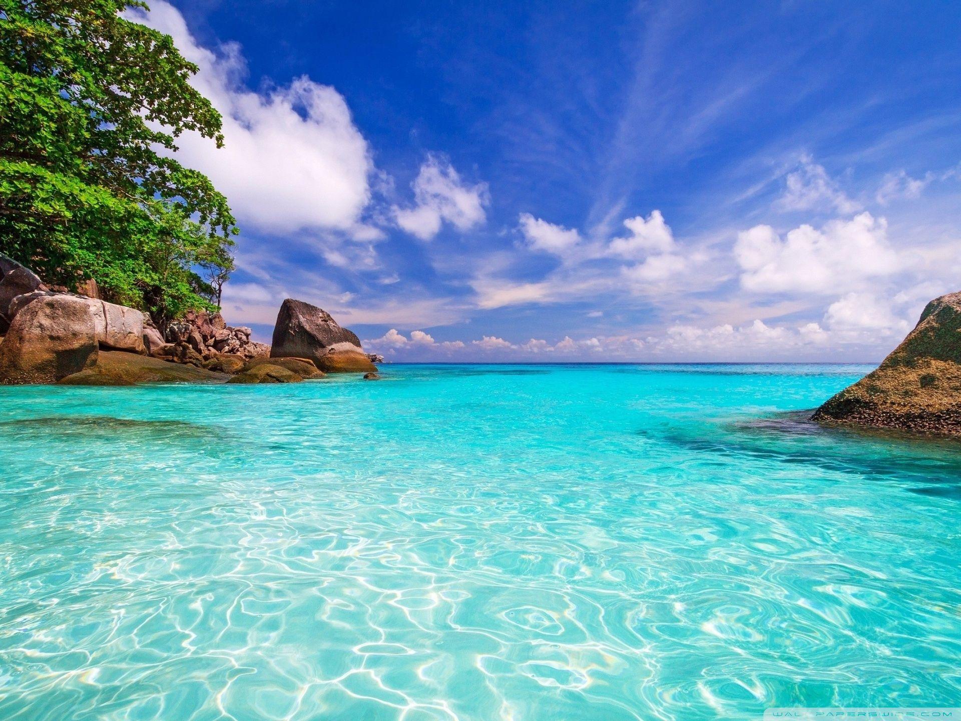 1920x1440 Beach Day Ultra HD Desktop Background Wallpaper for 4K UHD TV : Multi Display, Dual Monitor : Tablet