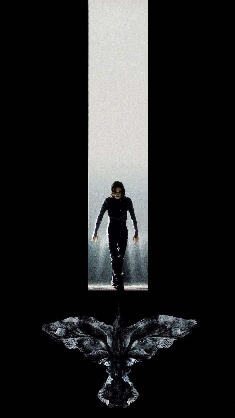 801x1426 The Crow (1994) Phone Wallpaper. Moviemania. Crow movie, Wallpaper, Movie wallpaper