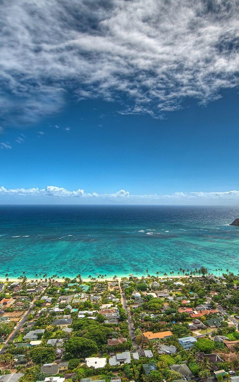 800x1280 Lanikai Beach Kailua Nexus 7 wallpaper