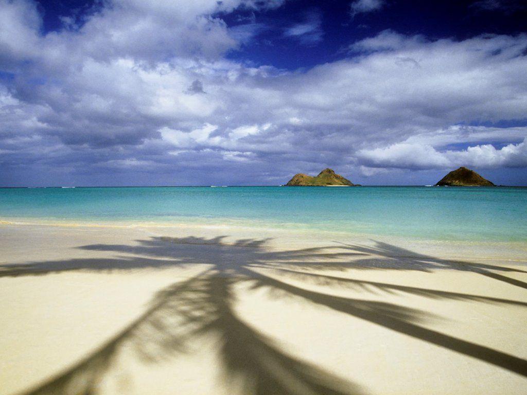 1024x768 Lanikai Beach, Oahu, Hawaii. Lanikai beach, Beach, The great outdoors