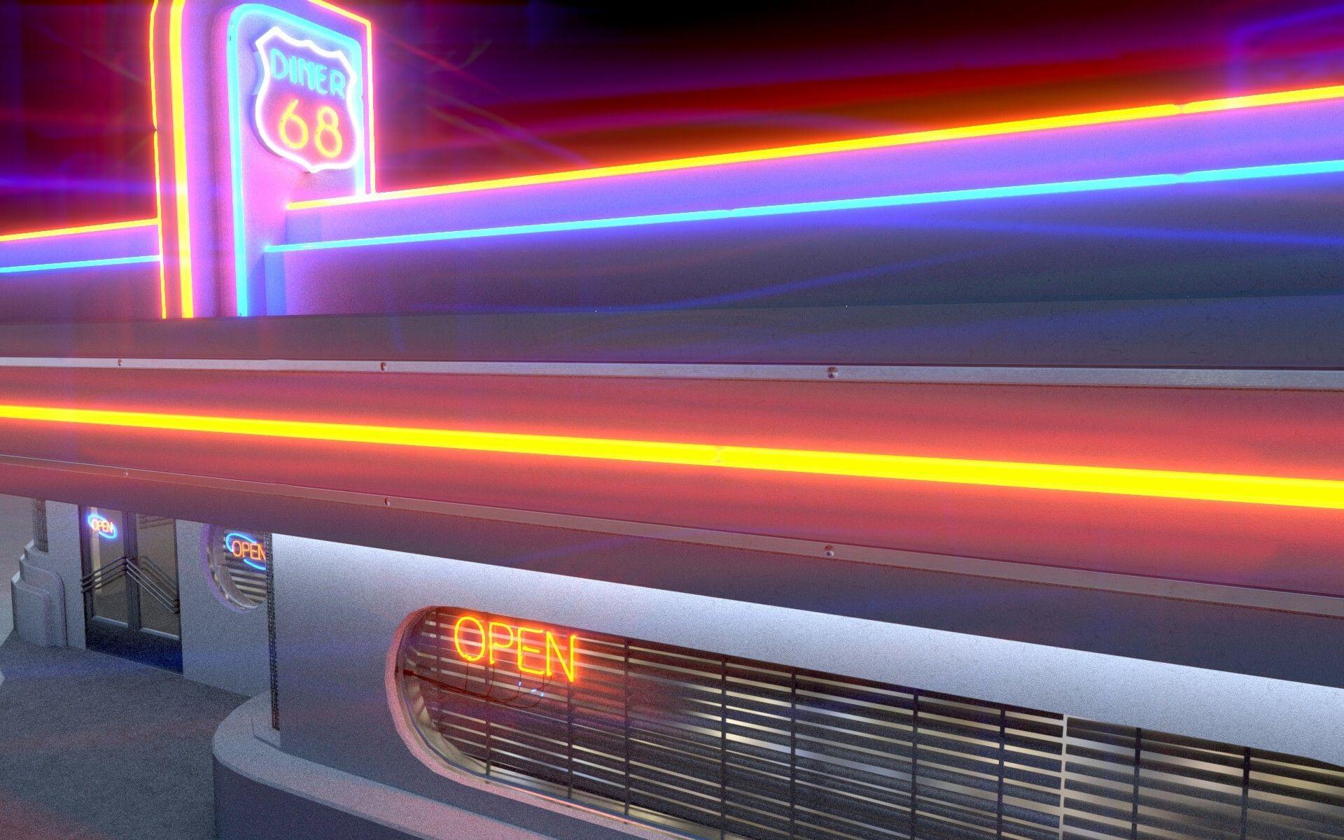 1920x1200 Beckhan ISLAMOV Diner Streamline moderne style