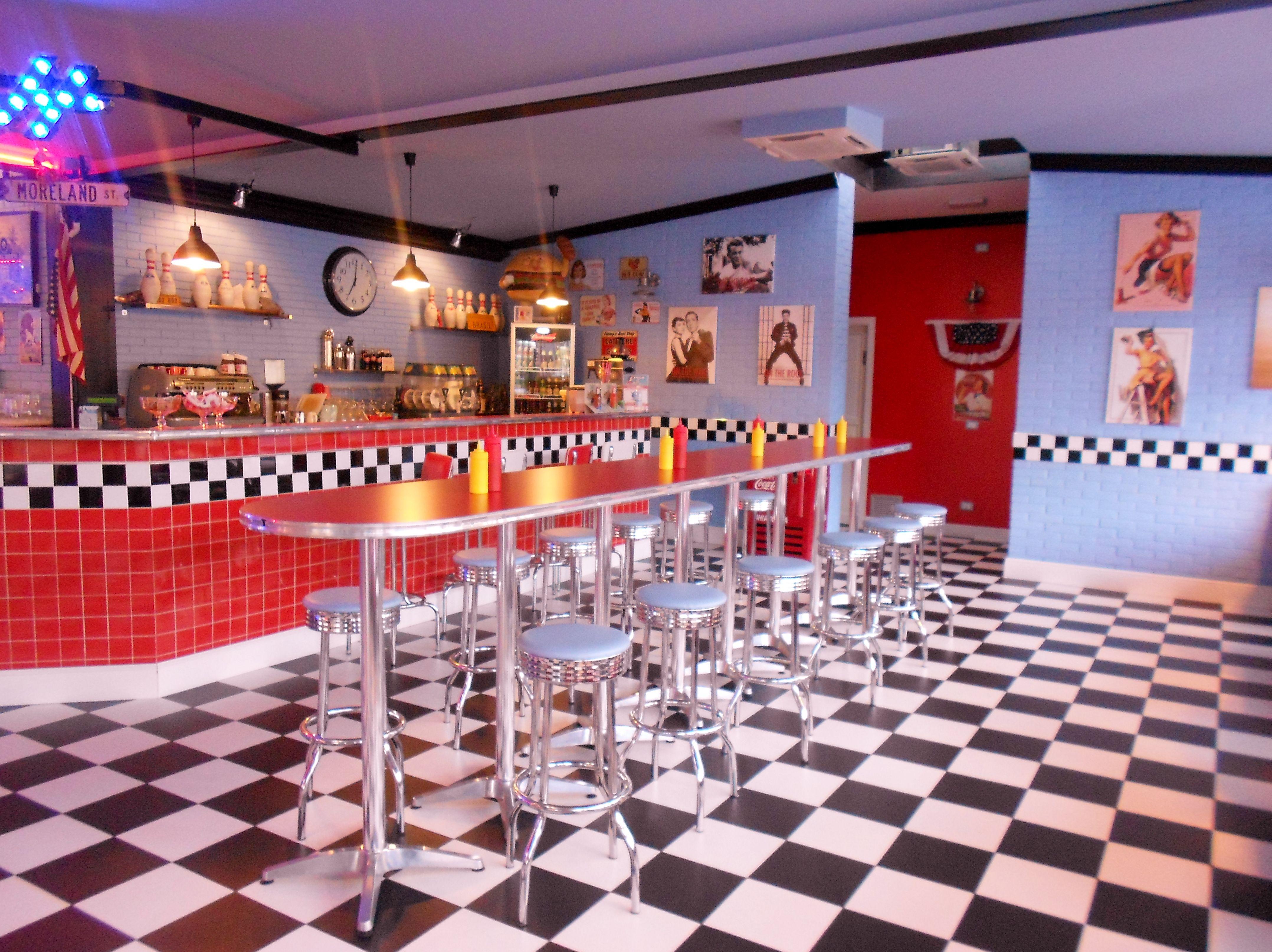 4312x3230 Free download 1950s American Diner in Florence no really Girl in Florence [4312x3230] for your Desktop, Mobile & Tablet. Explore American Diner Wallpaper. Old Car Wallpaper Border, Diner Wallpaper