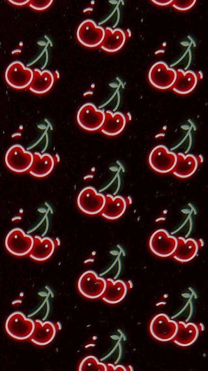 720x1280 cherry#rocknroll#rockabilly#vintage#retro#fabric#diner#milkshake discovered