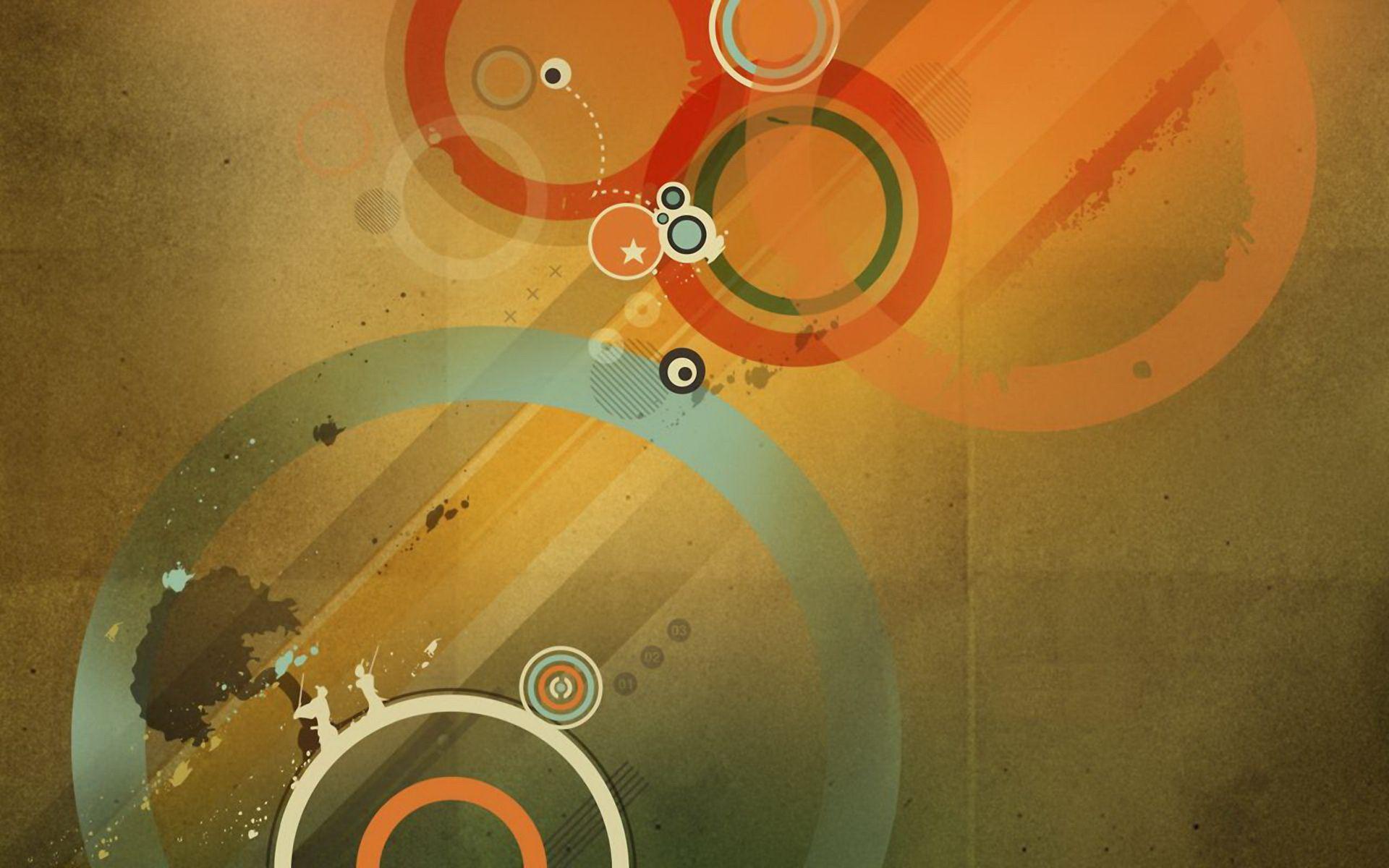 1920x1200 You are viewing a Abstract Wallpaper 1656 - Retro Vintage HD Wallpaper