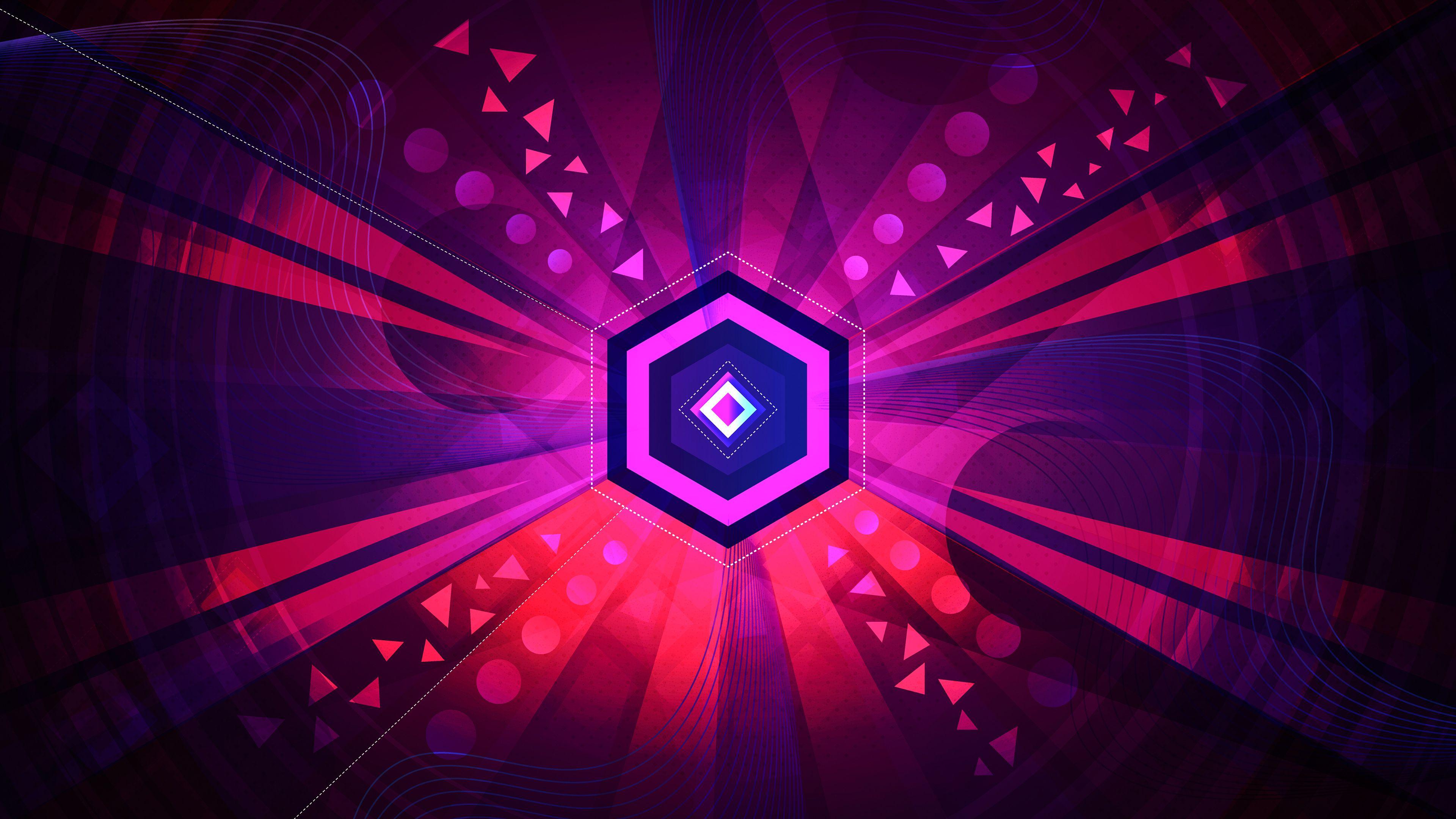 3840x2160 Wallpaper 4k Abstract Vectors 4k 4k Wallpaper, Abstract Wallpaper, Behance Wallpaper, Digital Art Wallpaper, Hd Wallpaper, Retro Wallpaper