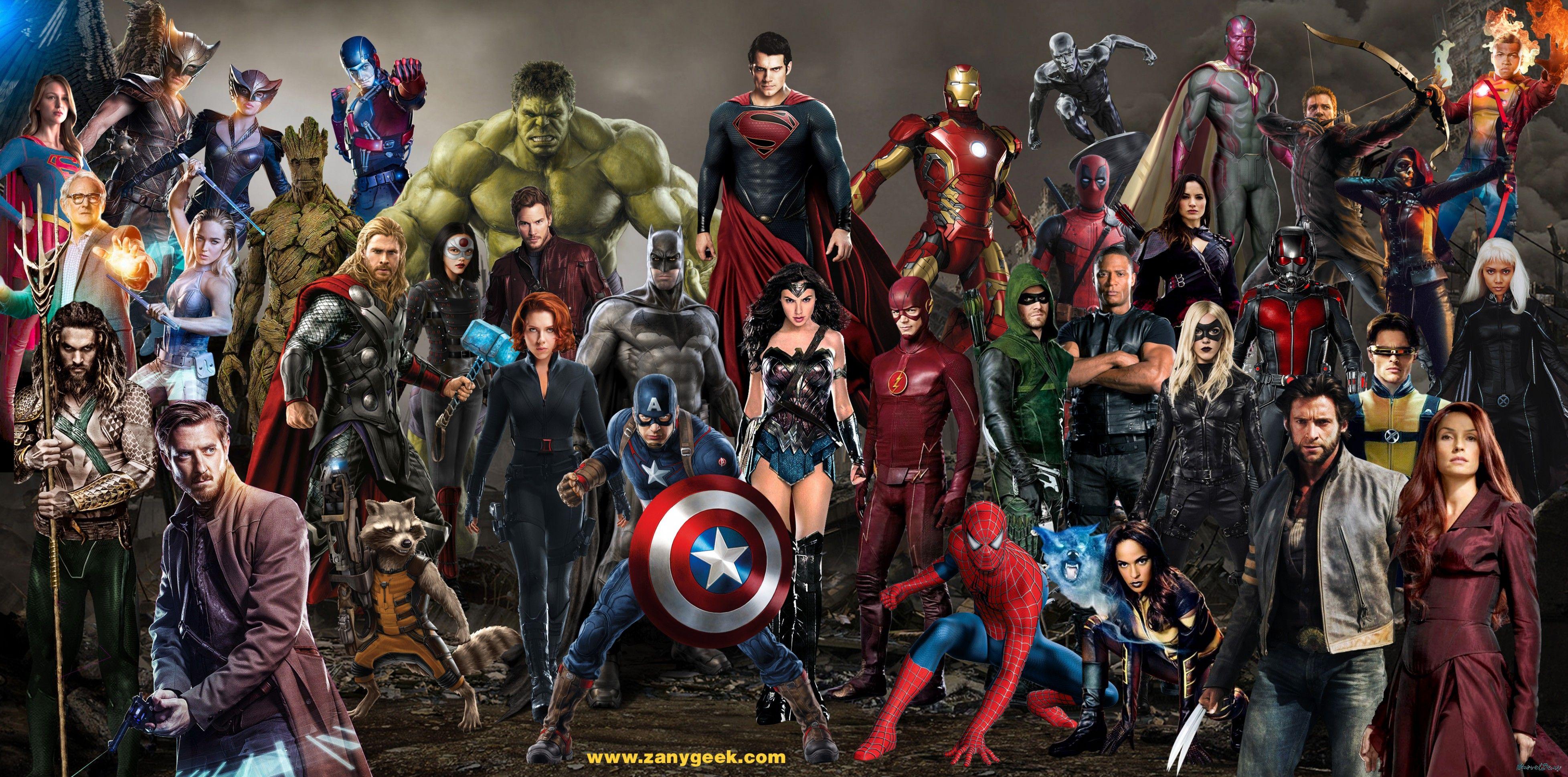 Marvel vs DC Universe Wallpapers - Top Free Marvel vs DC ...