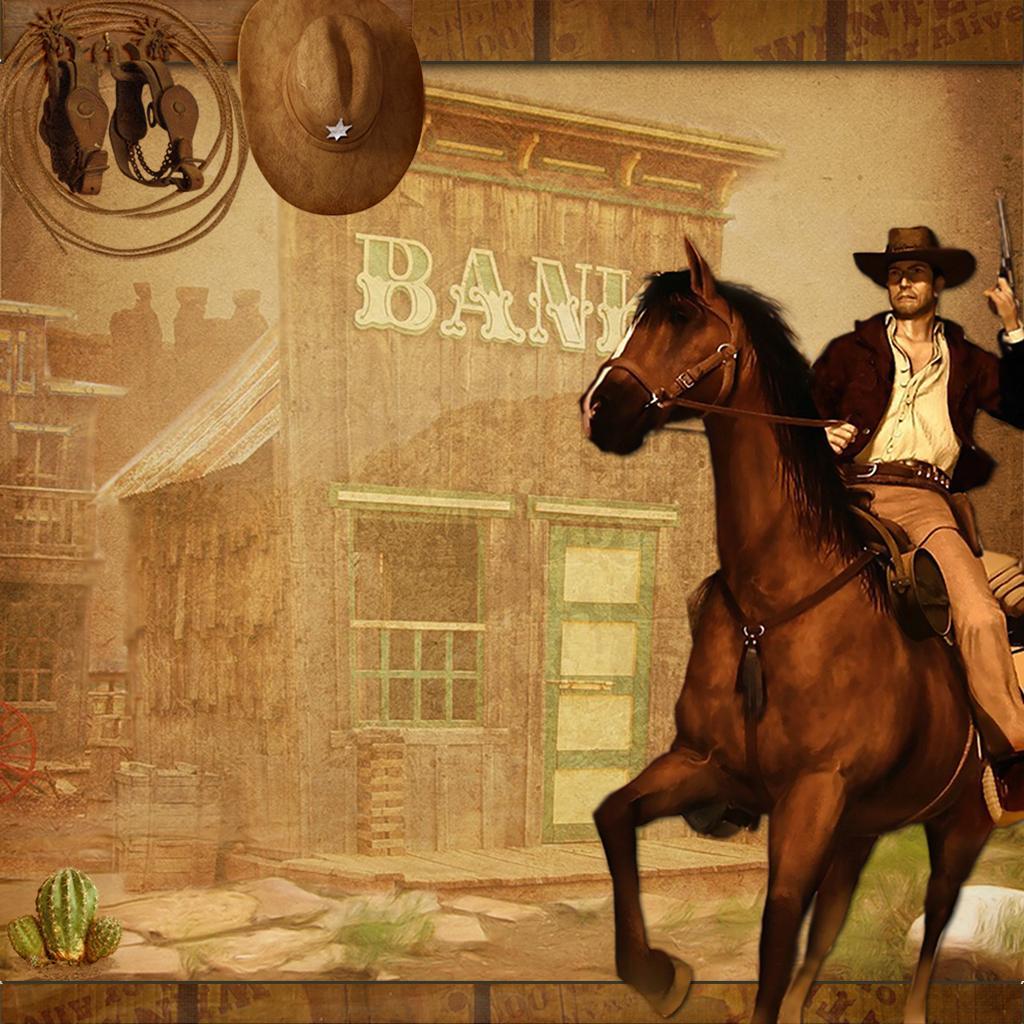1024x1024 Wild West Wallpaper