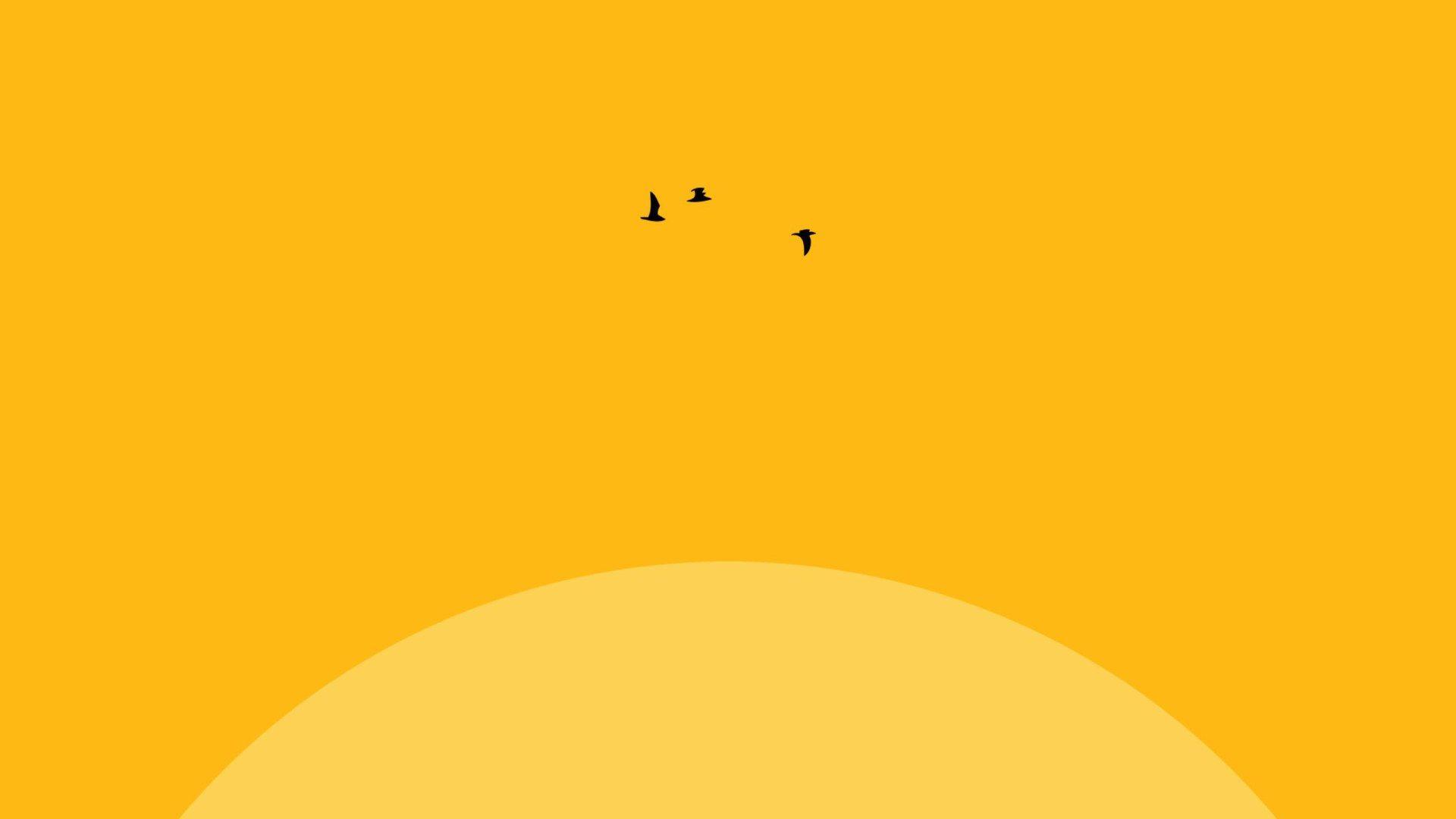 1920x1080 Aesthetic Wallpaper • Yellow picture aesthetic • Wallpaper For You The Best Wallpaper For Desktop & Mobile