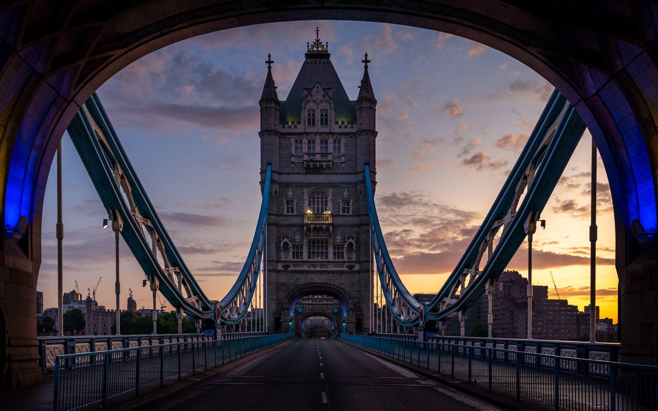 City Bridge Background