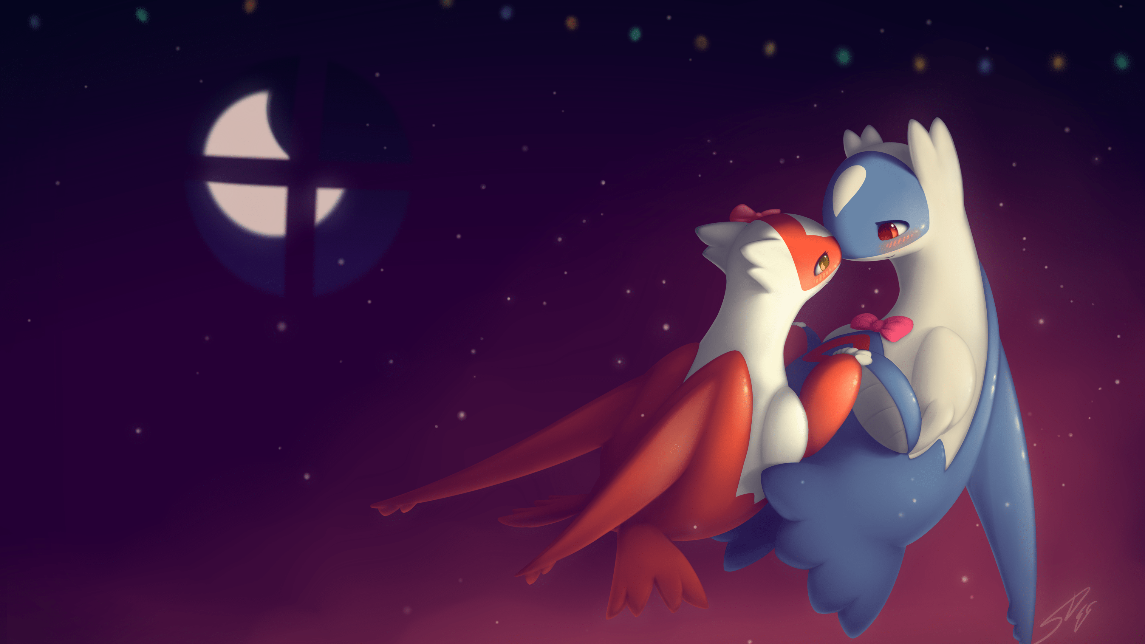 3840x2160 K, #Dance, #Pokémon, #Latios, #Christmas, #Latias. Mocah.org HD Desktop Wallpaper