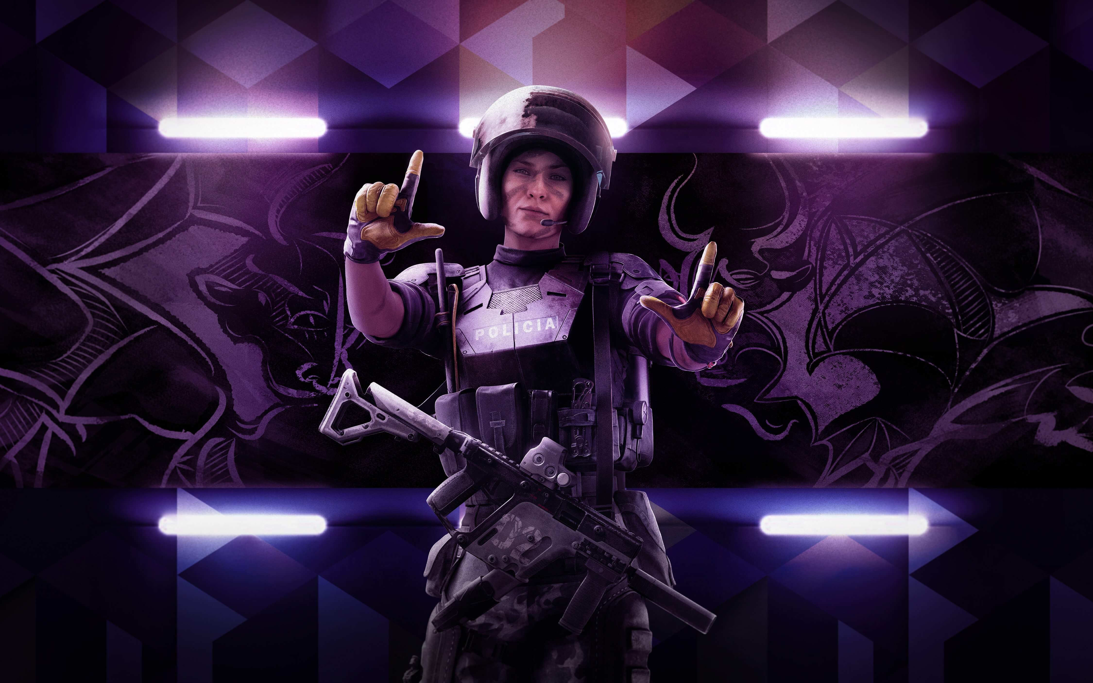 4500x2813 Rainbow Six Operator Mira 4K Wallpaper • GamePhD