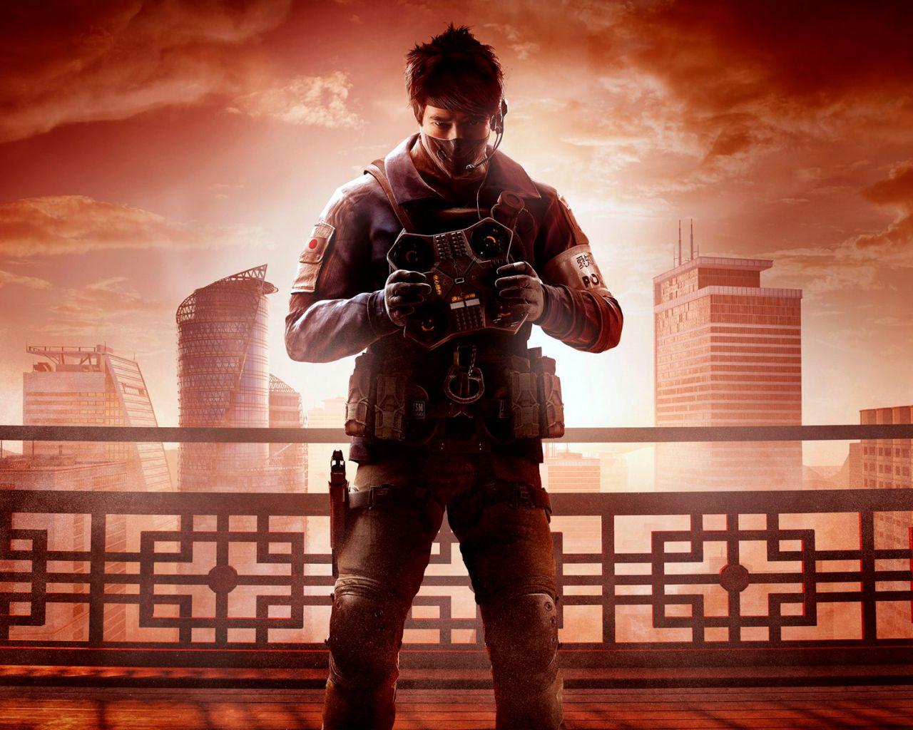 1280x1024 Desktop Wallpaper Tom Clancys Rainbow Six Siege Operation Red Crow Echo Operator Video Game, HD Image, Picture, Background, O4ybna