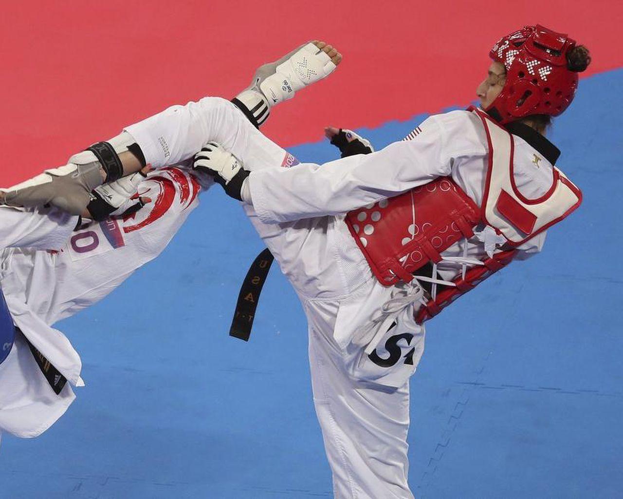 1280x1024 Winnipeg's Skylar Park preps for Tokyo taekwondo with brother basement bouts