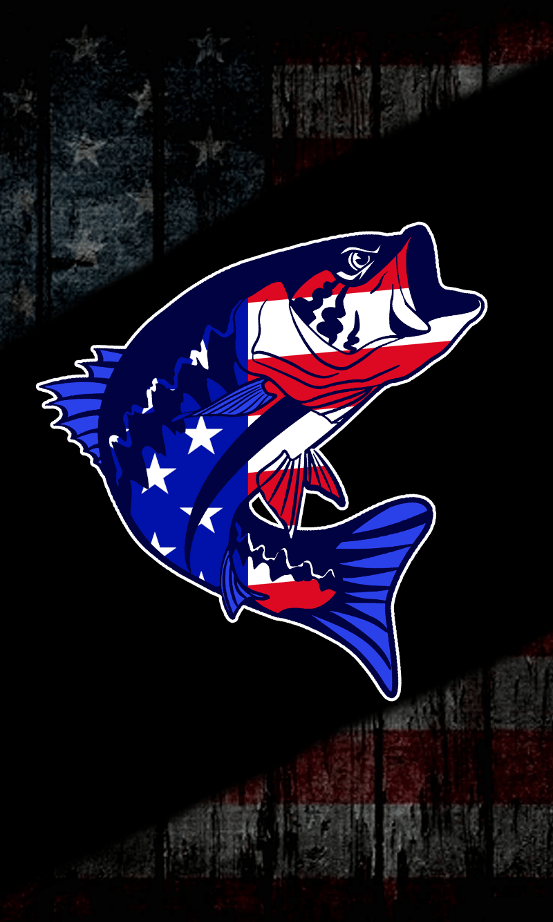 800x1334 Bass Fishing Screen Saver