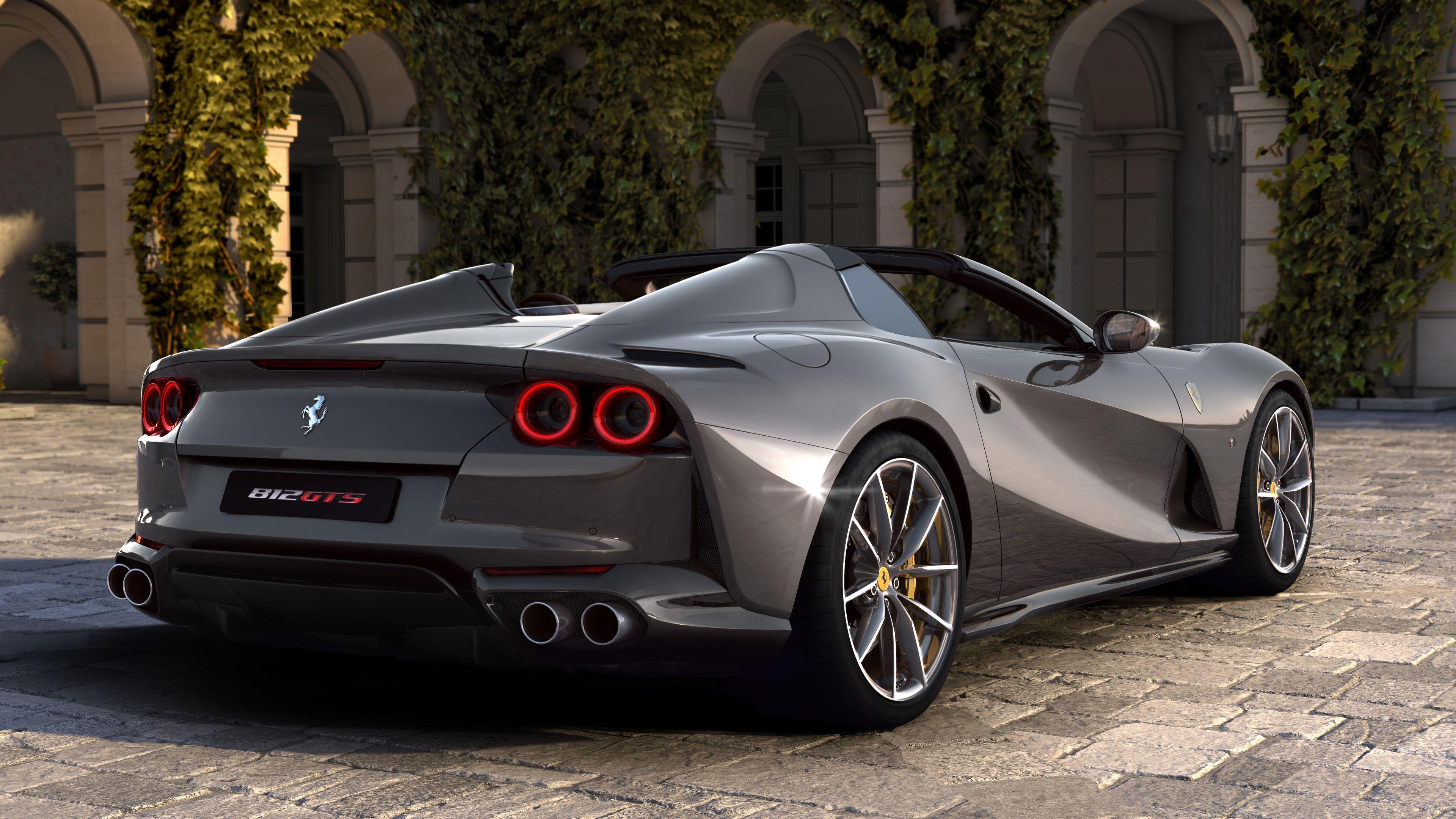 3840x2160 Wallpaper 4k Ferrari 812 GTS 2019 Rear 2019 Cars Wallpaper, 4k Wallpaper, 5k Wallpaper, Cars Wallpaper, Ferrari 812 Wallpaper, Ferrari Wallpaper, Hd Wallpaper