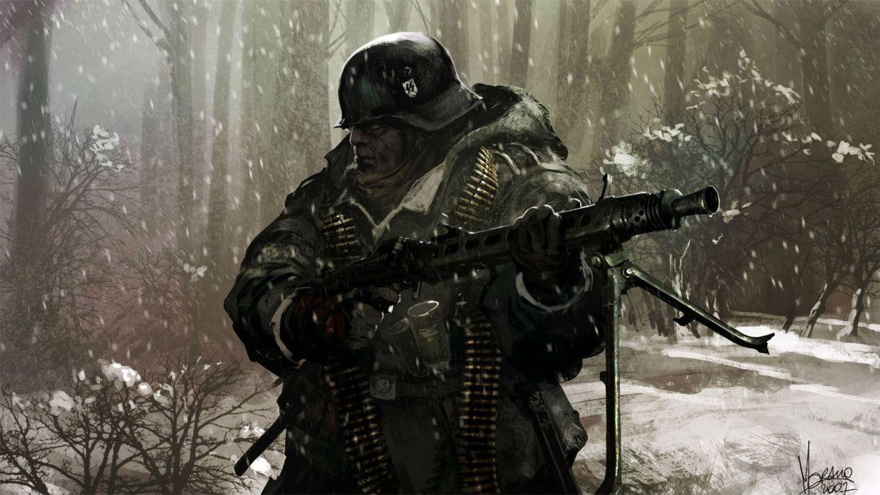 1244x700 Nazi soldier battle weapons weapon military winter snow wallpaperx900