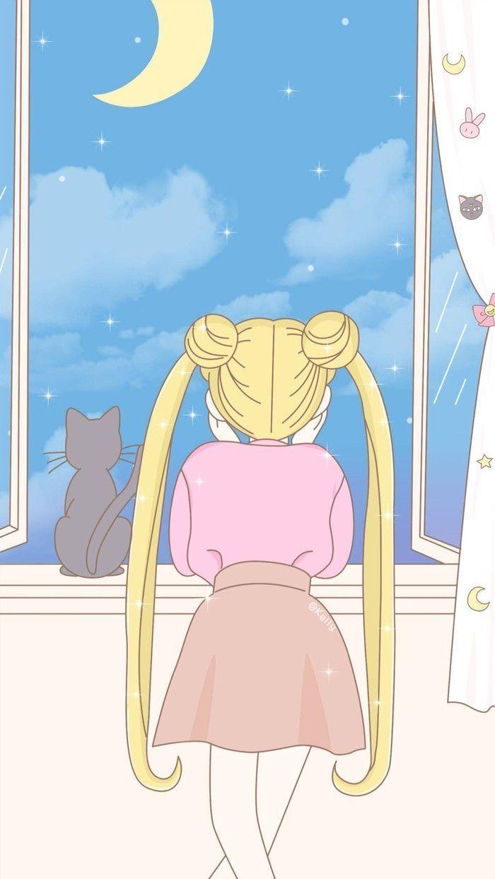 700x1244 Resultado de imagen para sailor moon fondos