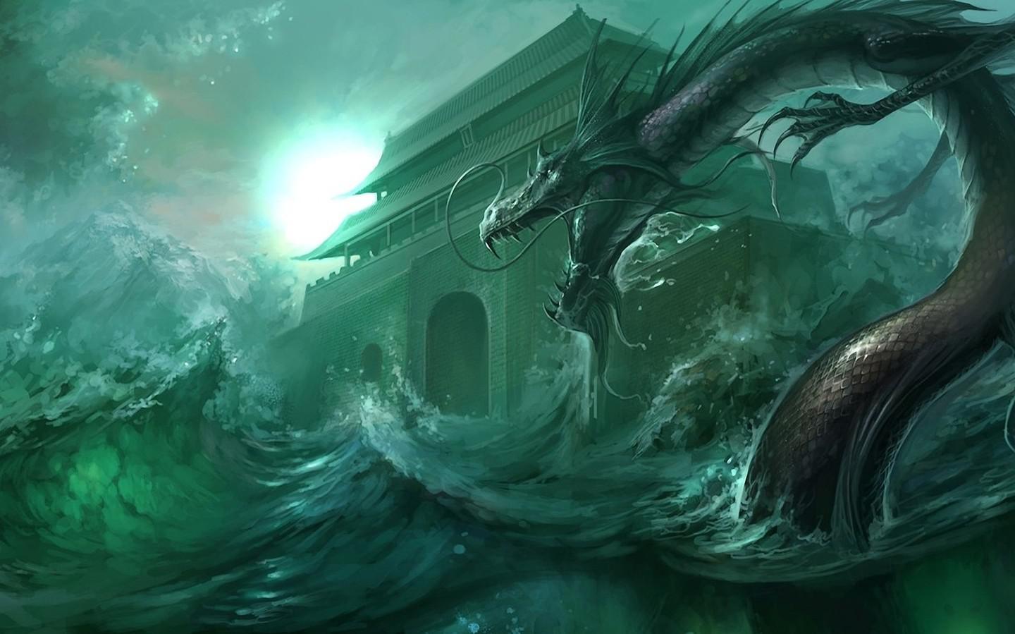 Water Dragon Wallpapers - Top Free Water Dragon Backgrounds