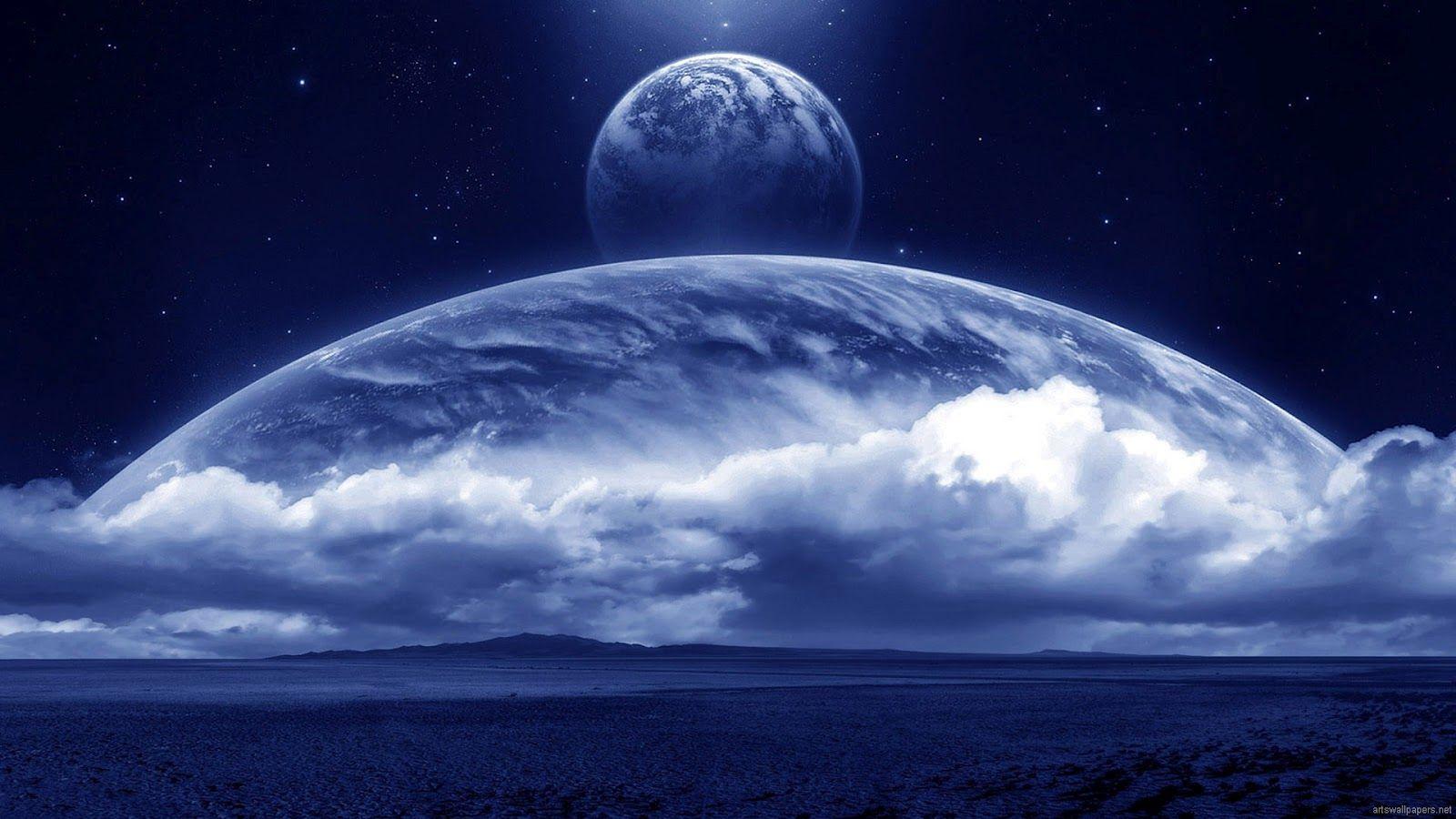 1600x900 Blue Moon Picture • dodskypict
