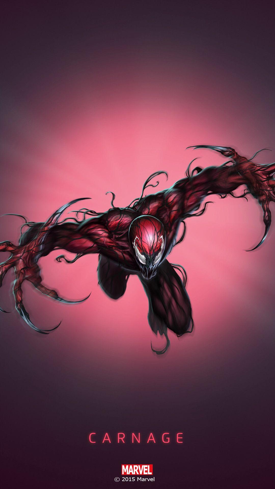 1080x1920 Marvel Carnage Wallpaper