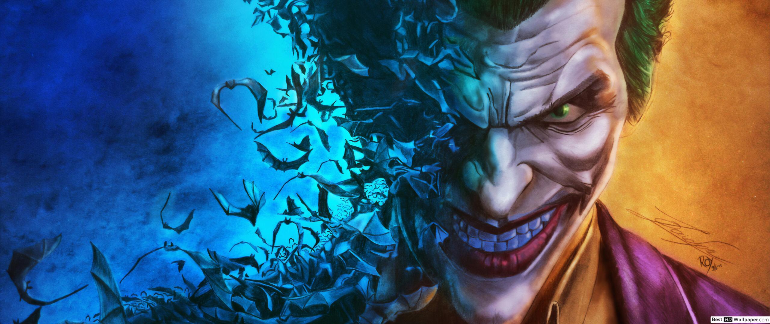 2560x1080 DC Joker HD wallpaper download