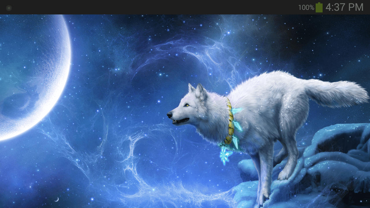 1280x720 Fantasy Wolf Wallpaper: Amazon.co.uk: Appstore for Android