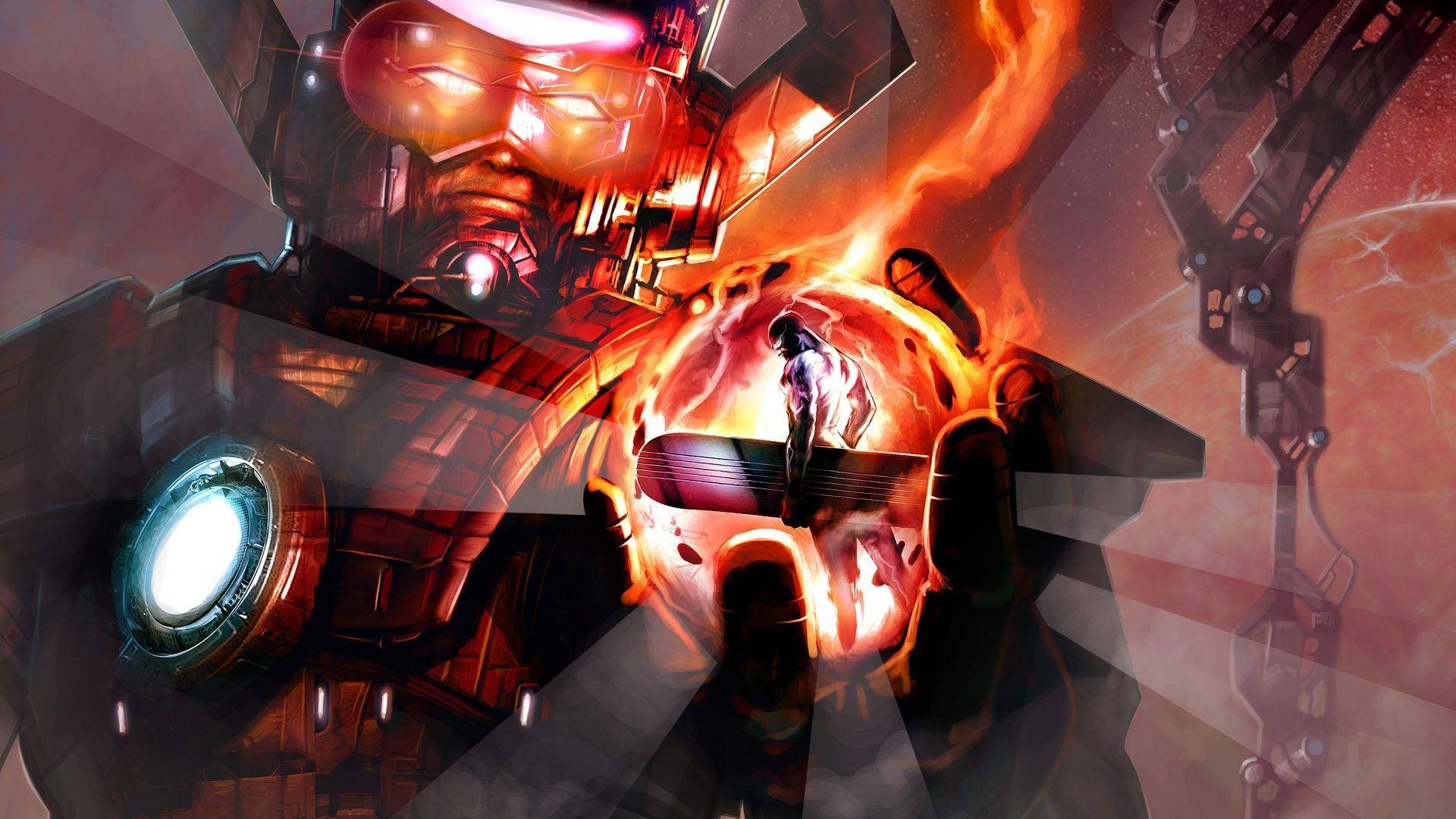 1920x1080 Silver Surfer Screensaver HD