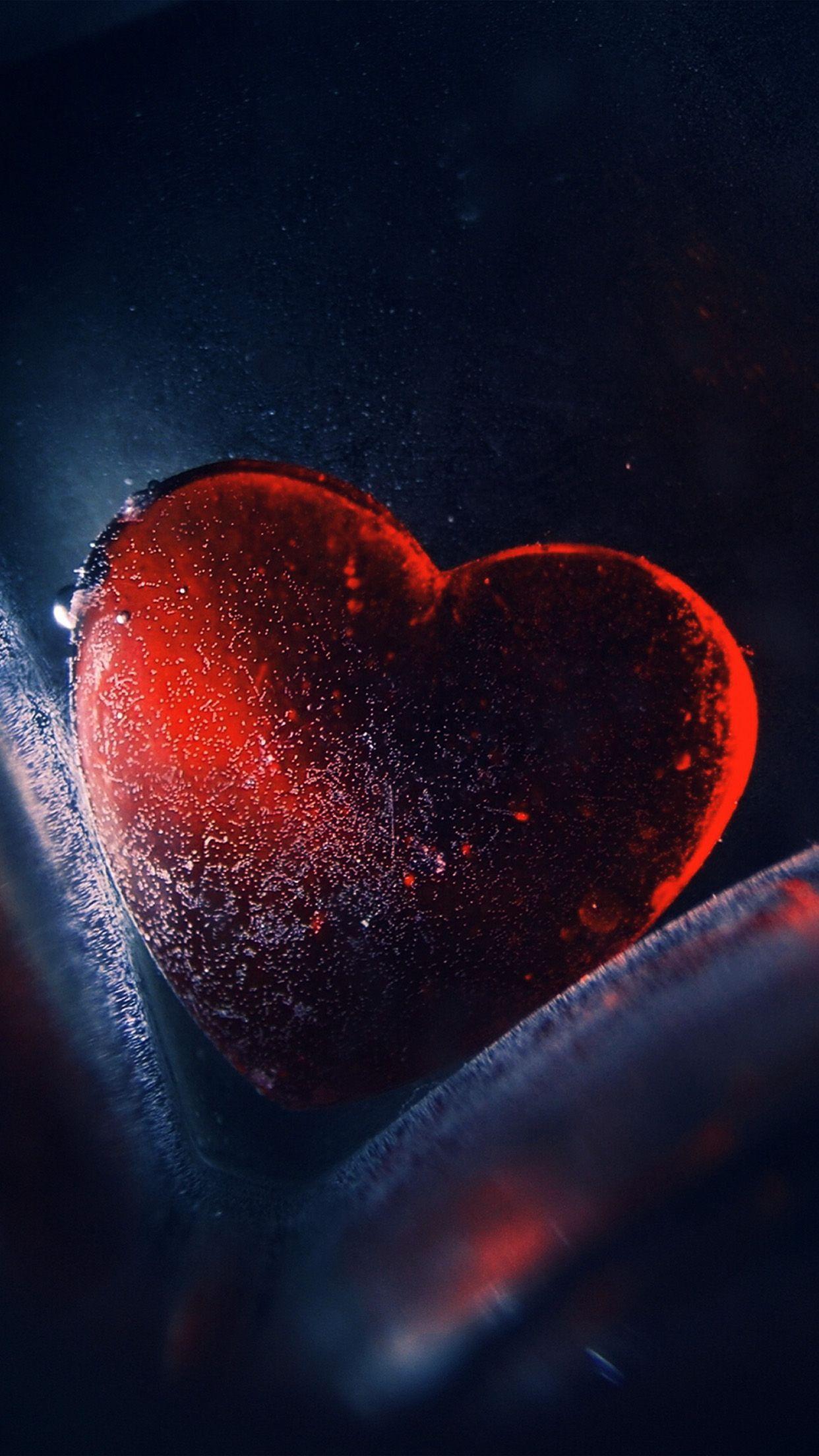 Blue Heart iPhone Wallpapers Top Free Blue Heart iPhone Backgrounds