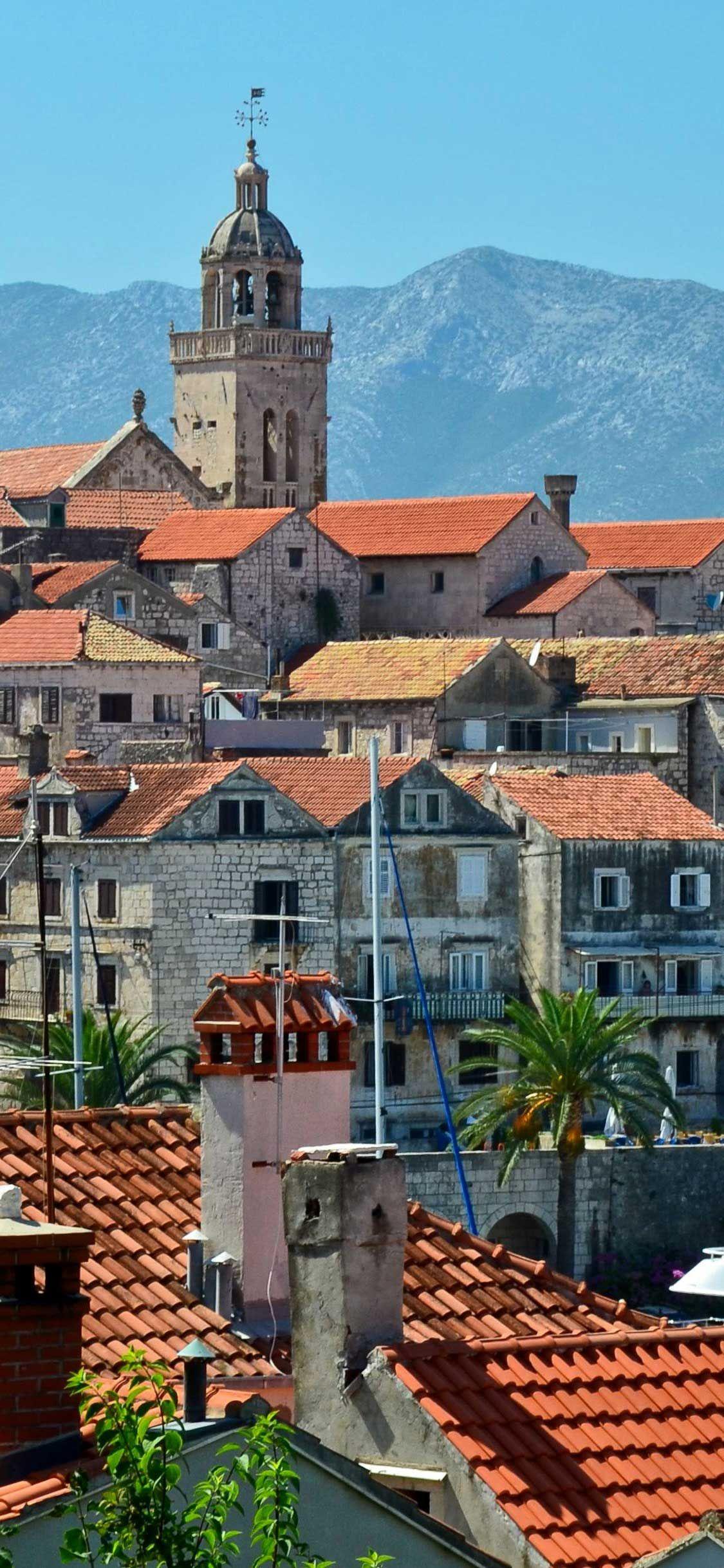 1125x2436 iPhone Wallpaper Croatia old city k wallpaper HD. Cool house designs, Best nature wallpaper, iPhone wallpaper