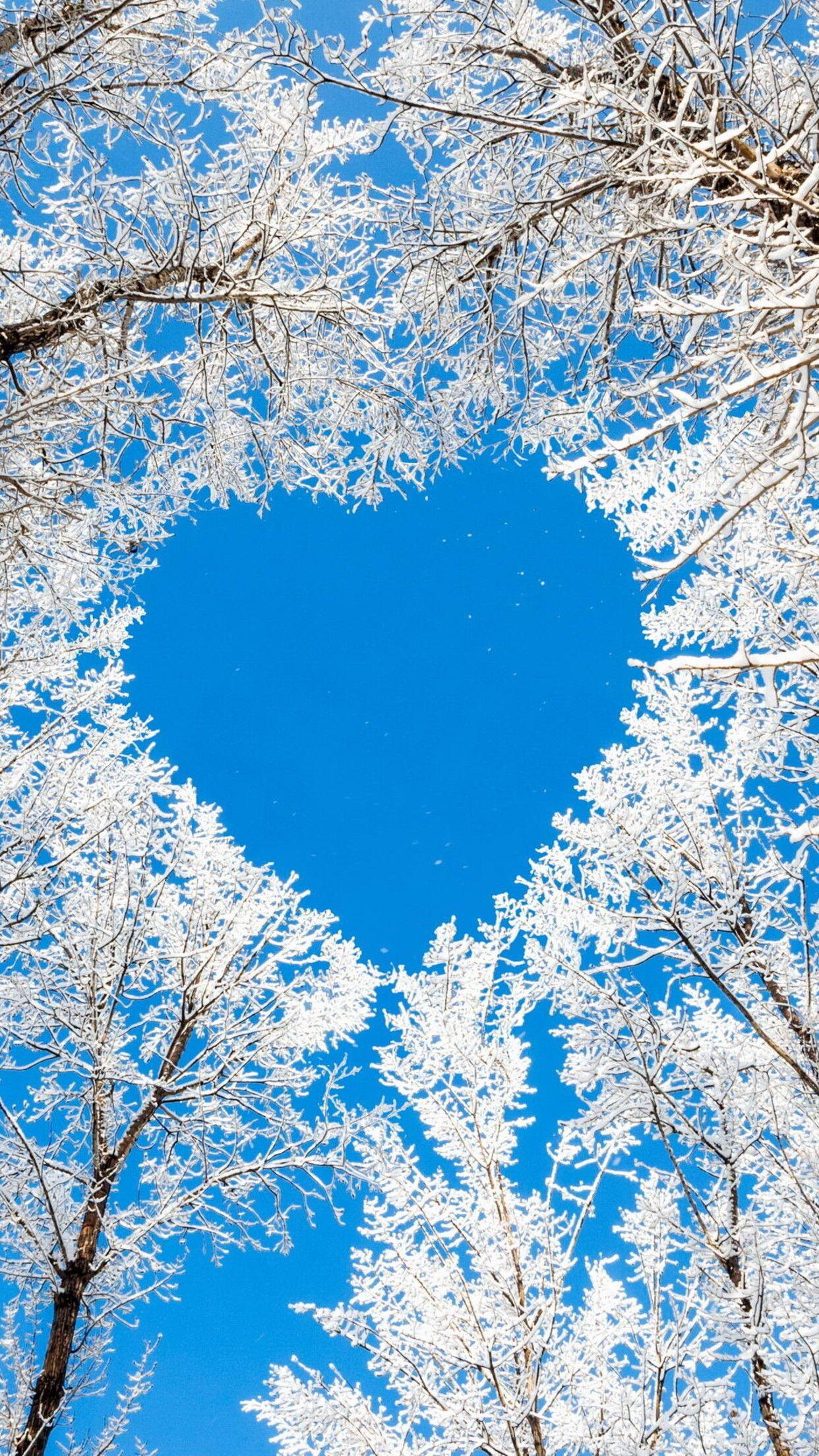 Blue Heart iPhone Wallpapers Top Free Blue Heart iPhone Backgrounds